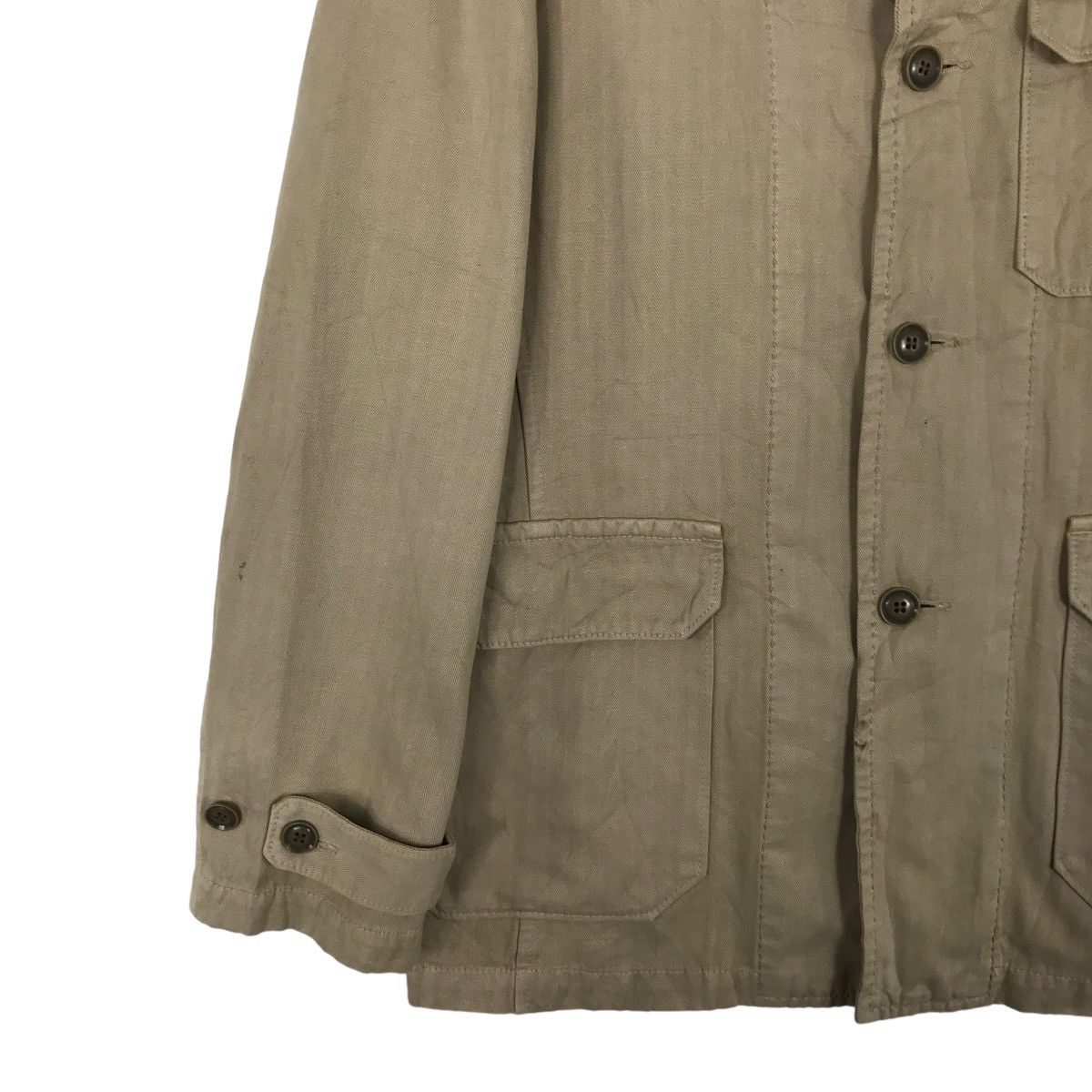 Japanese Brand × Nicole Club 💥 NICOLE CLUB FOR MEN HARRINGBONE TWILL CHORE JACKET Size US M / EU 48-50 / 2 - 2 Thumbnail