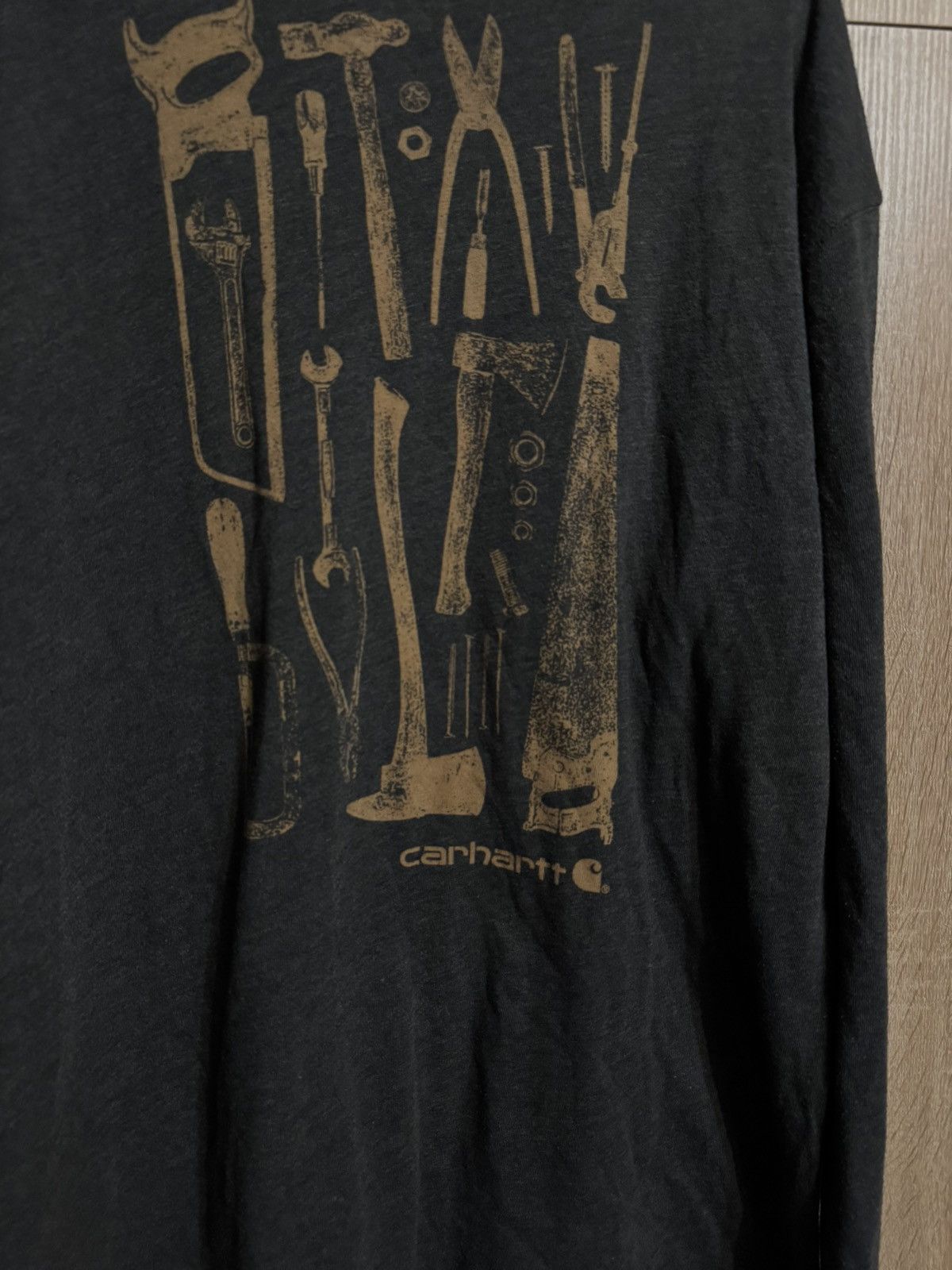 Carhartt Carhartt street style archive hoodie rare Size US L / EU 52-54 / 3 - 2 Thumbnail