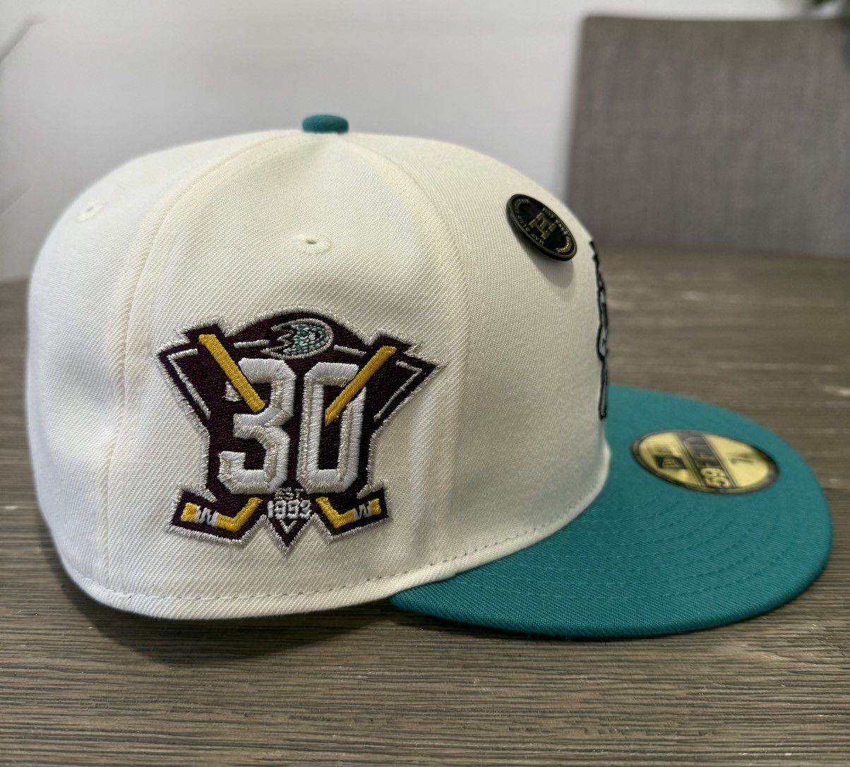 Hat Club × New Era Size 7 3/8 - Hat Club LA Exclusive New Era Anaheim Ducks Size ONE SIZE - 3 Thumbnail