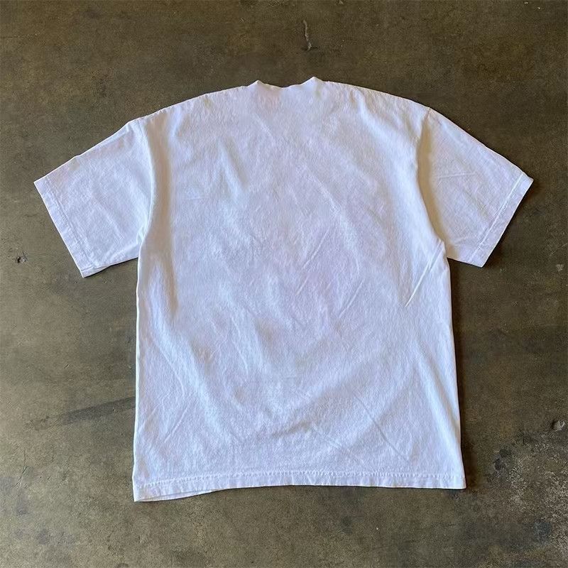 Japanese Brand × Vintage White casual retro capybara print cotton tee Size US L / EU 52-54 / 3 - 2 Thumbnail