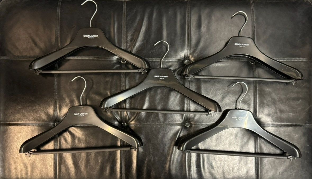 SAINT LAURENT PARIS ハンガー 3個セット SAINT LAURENT PARIS サンローラン・パリ ハンガー3本セット