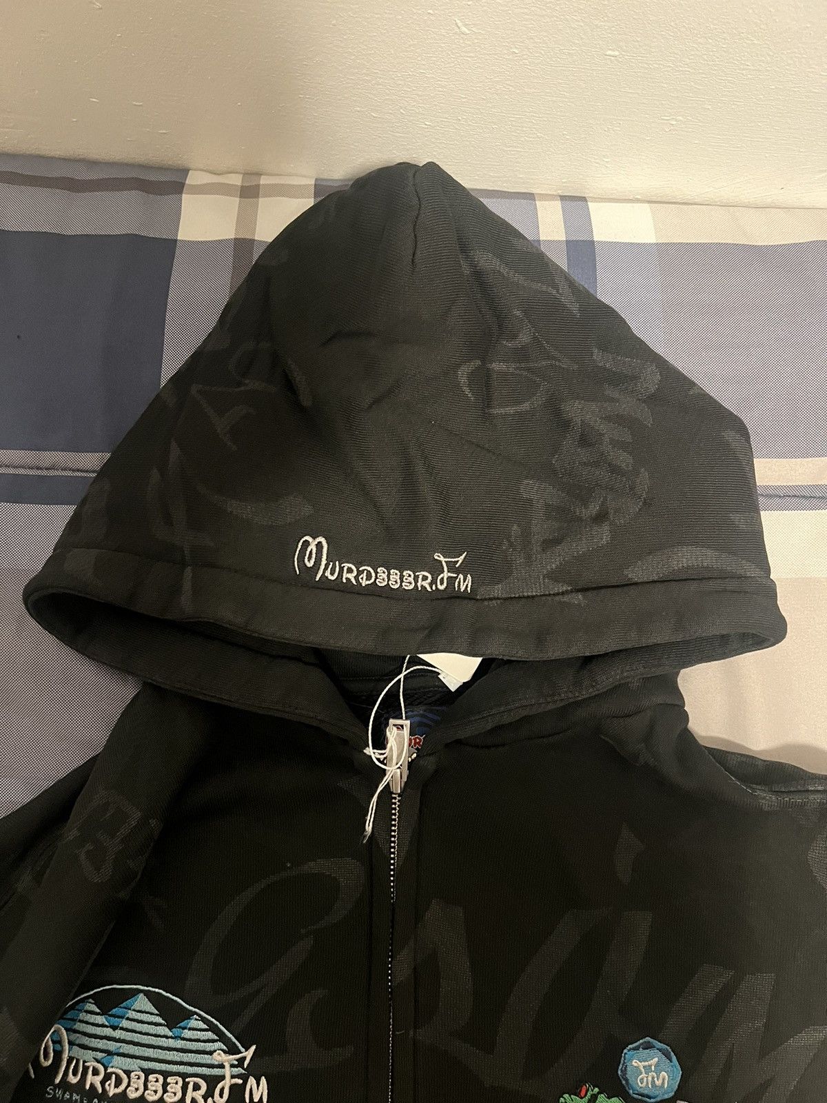 murd333r.fm Murd333r.fm Disney Zip Up Hoodie Black Size Medium Size US M / EU 48-50 / 2 - 9 Thumbnail