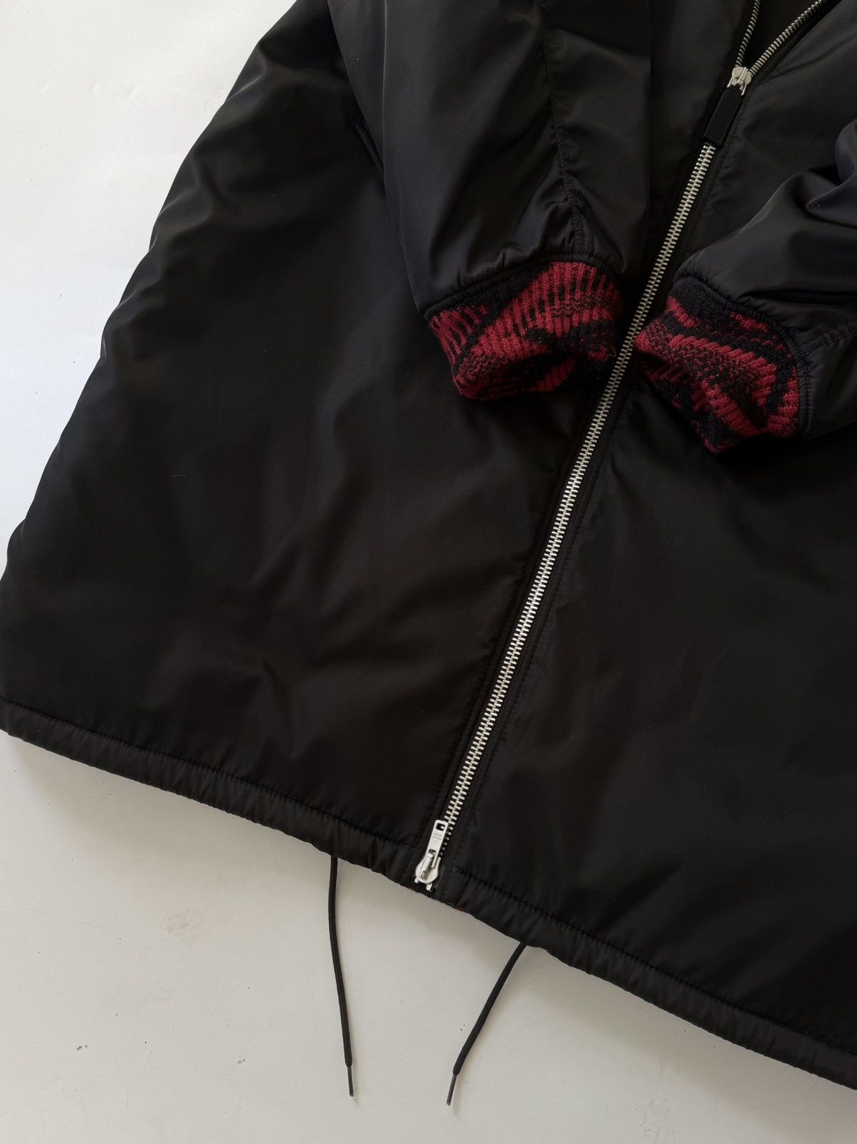 Prada Prada F/W21 Runway by Raf Simons Re-Nylon Zip Hoodie Bomber Size US S / EU 44-46 / 1 - 4 Thumbnail