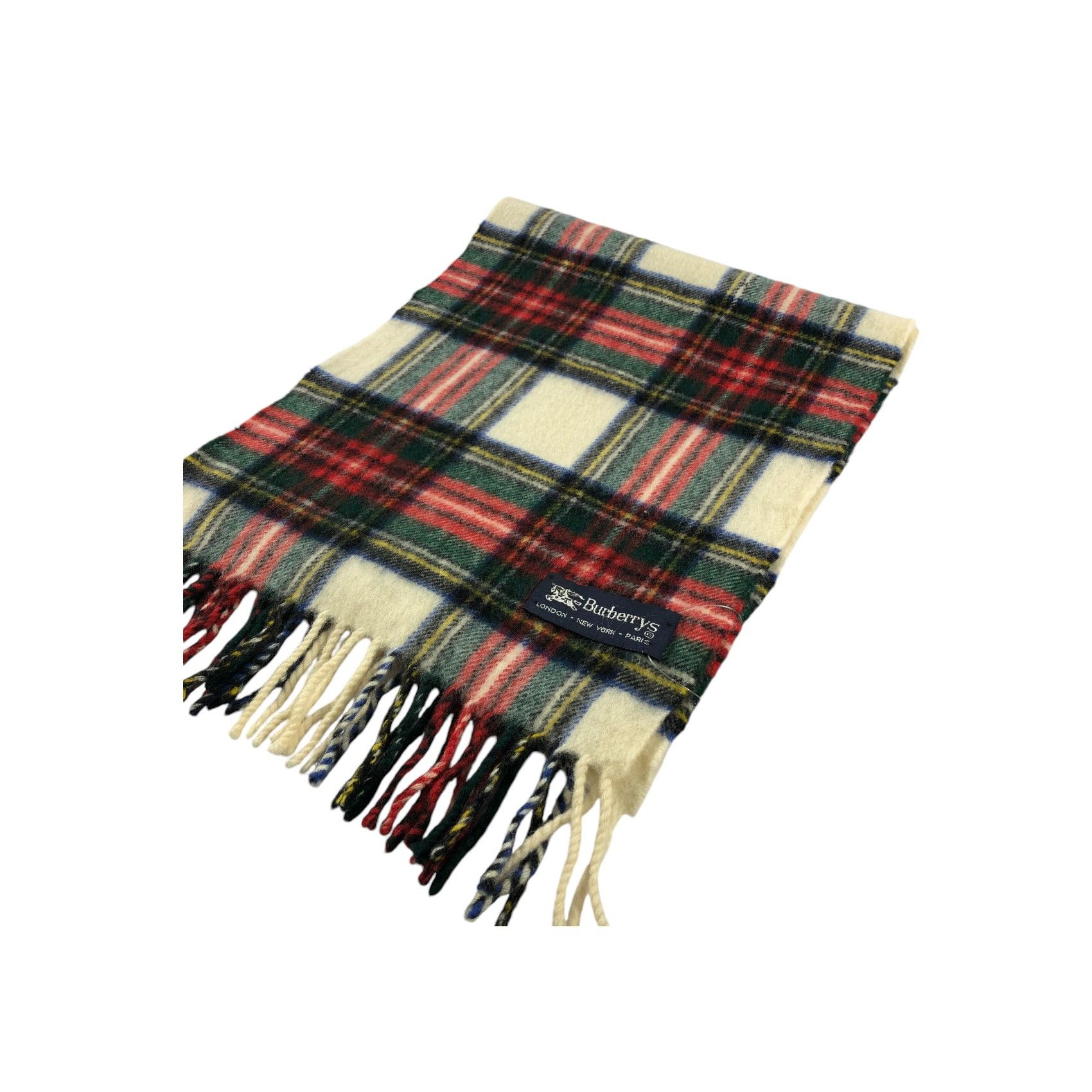 Burberry × Vintage Vintage Burberry Scarf - WW3340 Size ONE SIZE - 3 Thumbnail