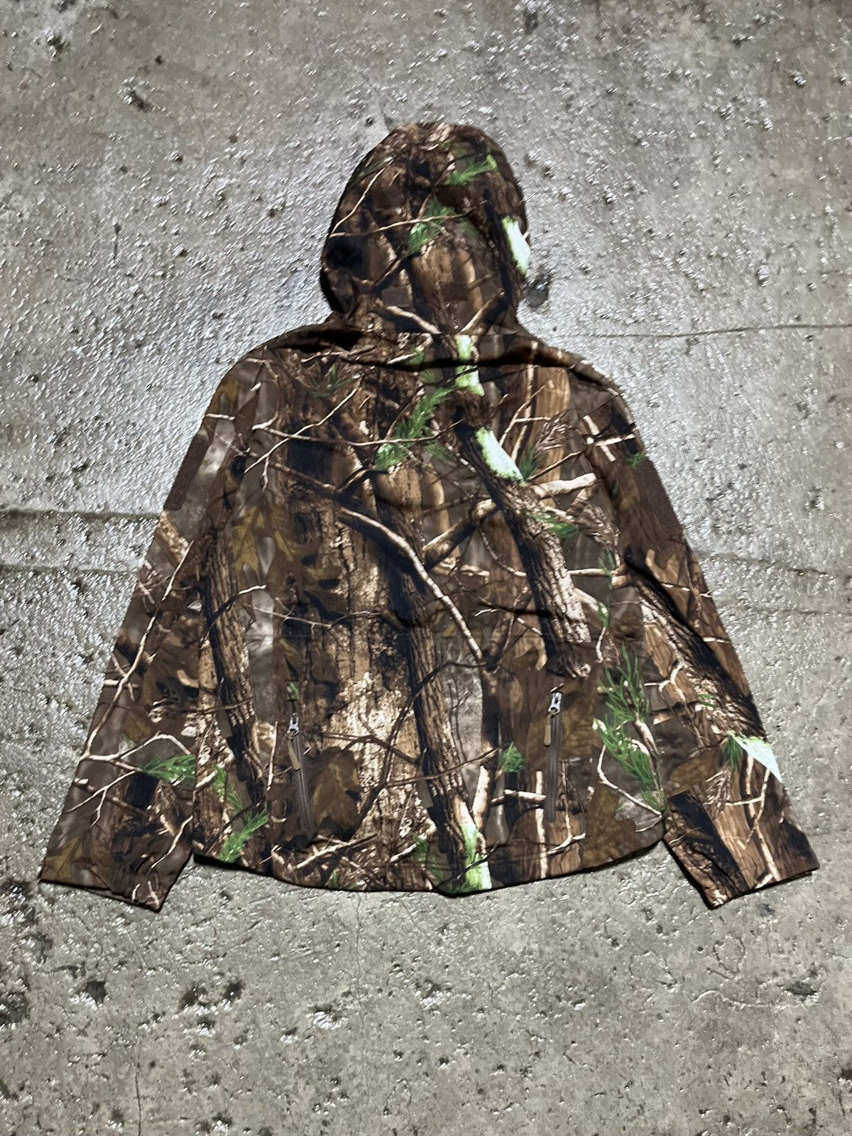 Realtree × Vintage Crazy Y2K Realtree Style Camo Zip-Up Jacket Hoodie Essential Size US L / EU 52-54 / 3 - 2 Thumbnail