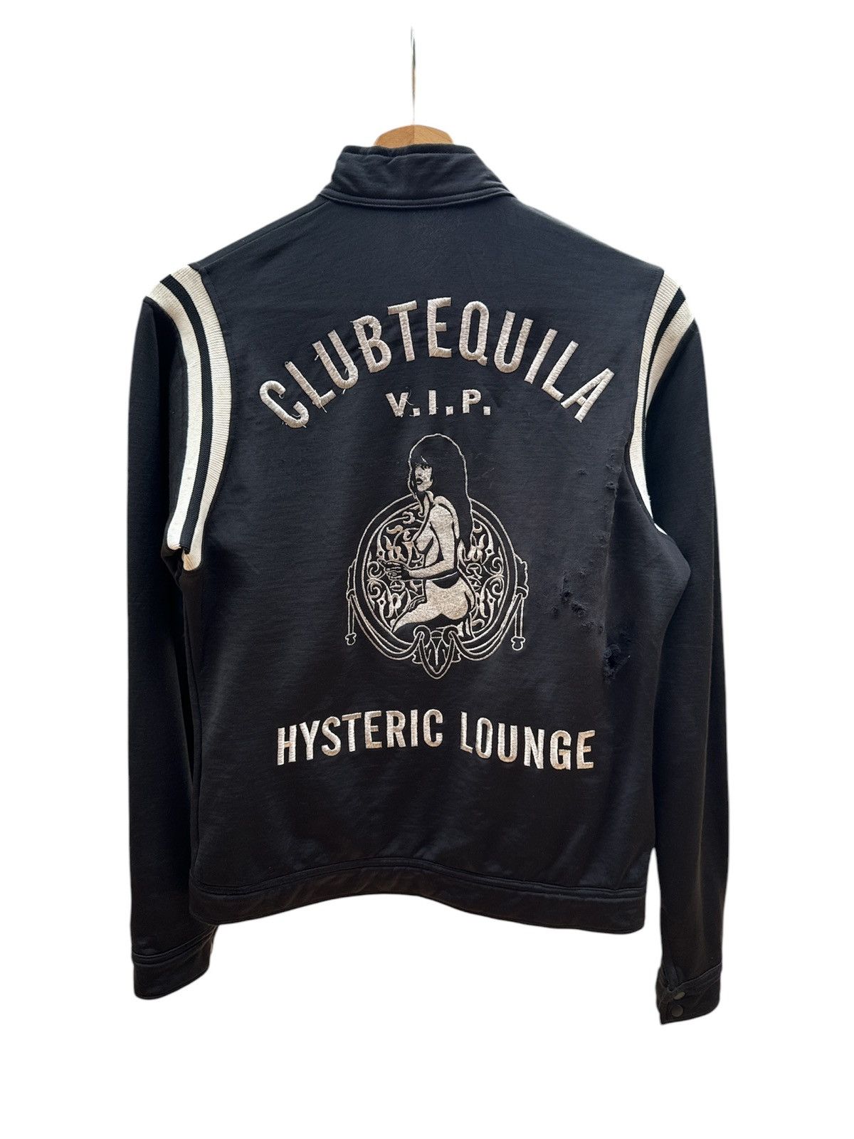 Hysteric Glamour × Japanese Brand Hysteric Glamour Club Tequila Jersey Jacket Navy Size US S / EU 44-46 / 1 - 2 Thumbnail
