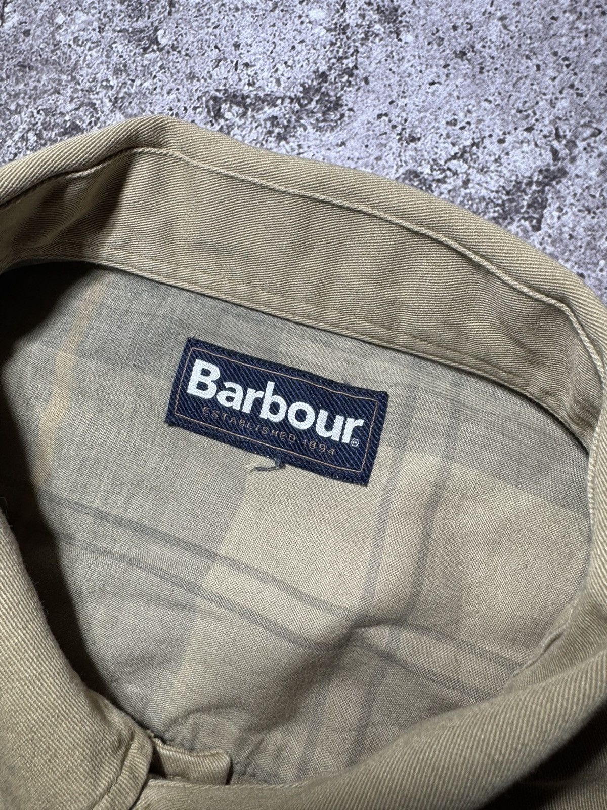 Barbour × Vintage Barbour Vintage Overshot Jacket Beige y2k Outdoor Streetwear Size US XL / EU 56 / 4 - 8 Thumbnail