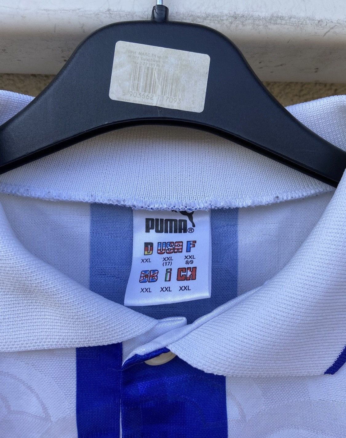 Puma Vintage Puma Germany Football Jersey 90s rare archive Size US XXL / EU 58 / 5 - 4 Thumbnail