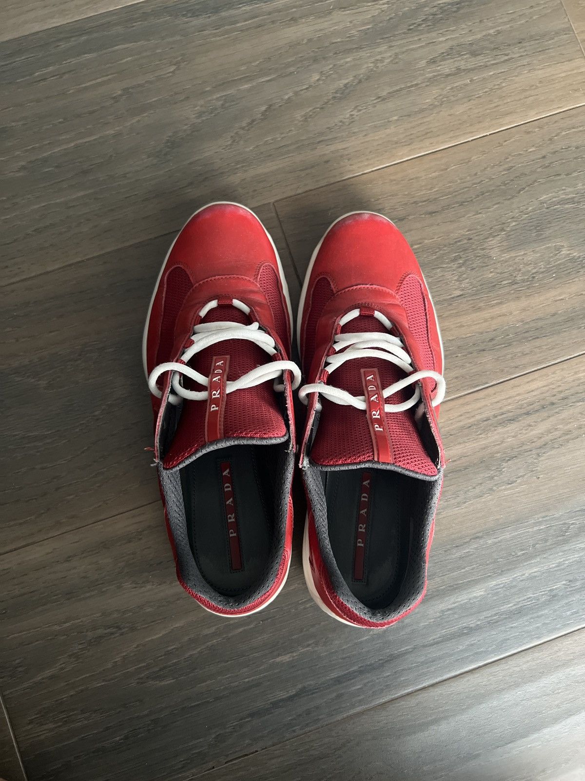 Prada 2000s Prada American Cup Sneakers Size US 8.5 / EU 41-42 - 7 Thumbnail