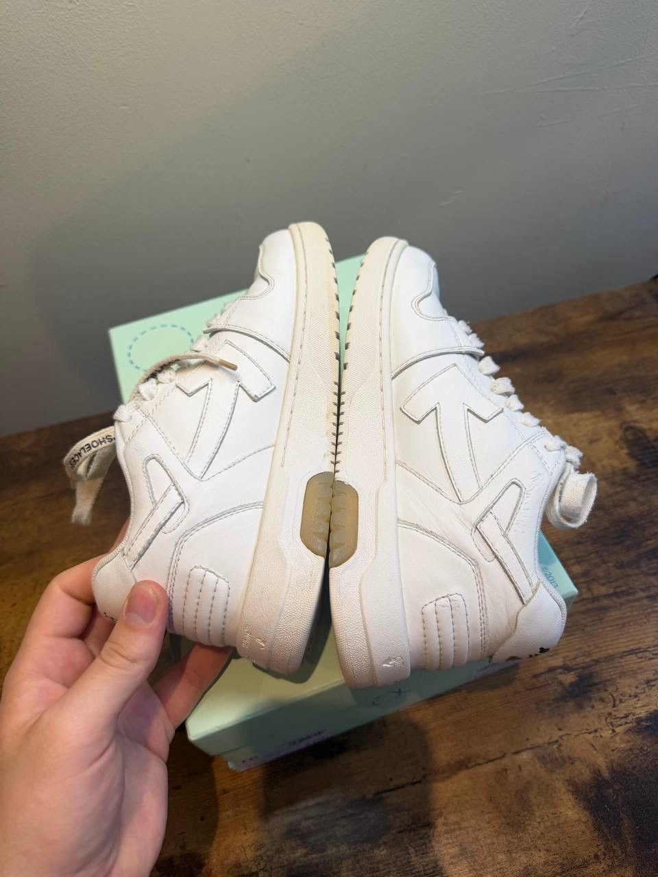 Off-White Off-White Out Of Office “For Walking” White/Graffiti Size US 8 / IT 38 - 3 Thumbnail