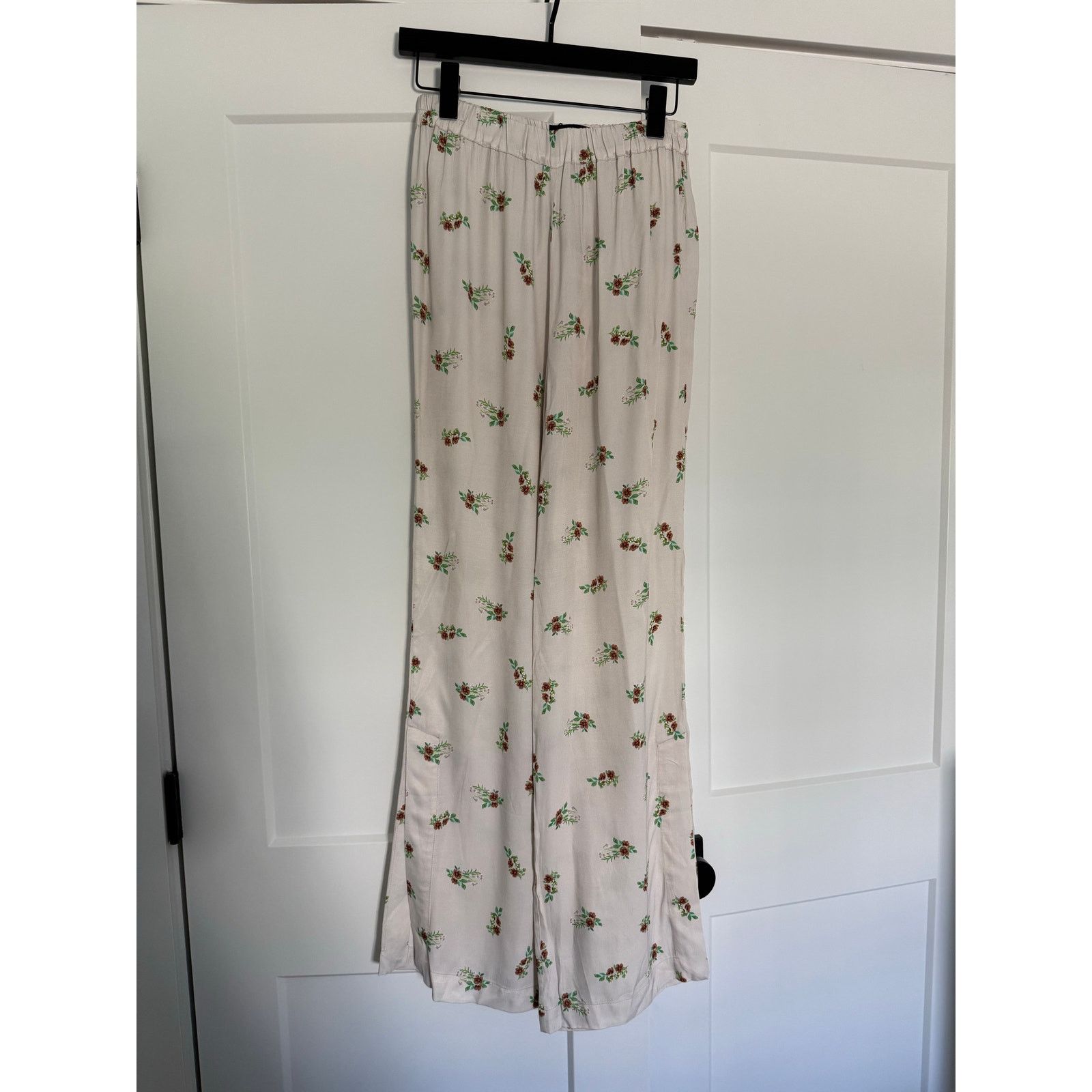 Sleeper $248 New Sleeper Beige Blossom Pant - Small Size 28" / US 6 / IT 42 - 3 Thumbnail