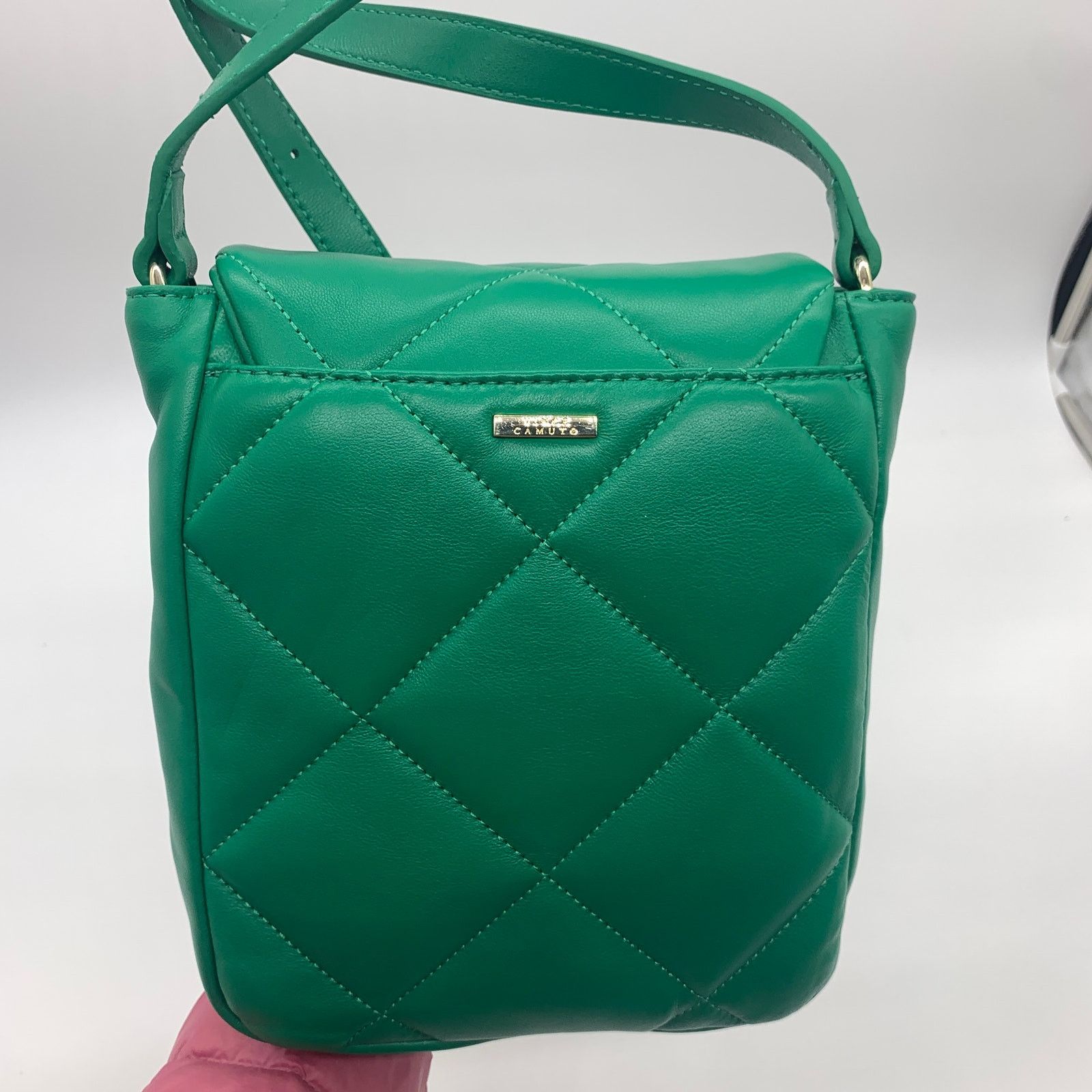 Vince Camuto Vince Camuto Womens Purse Quilted Leather Crossbody Size ONE SIZE - 2 Thumbnail