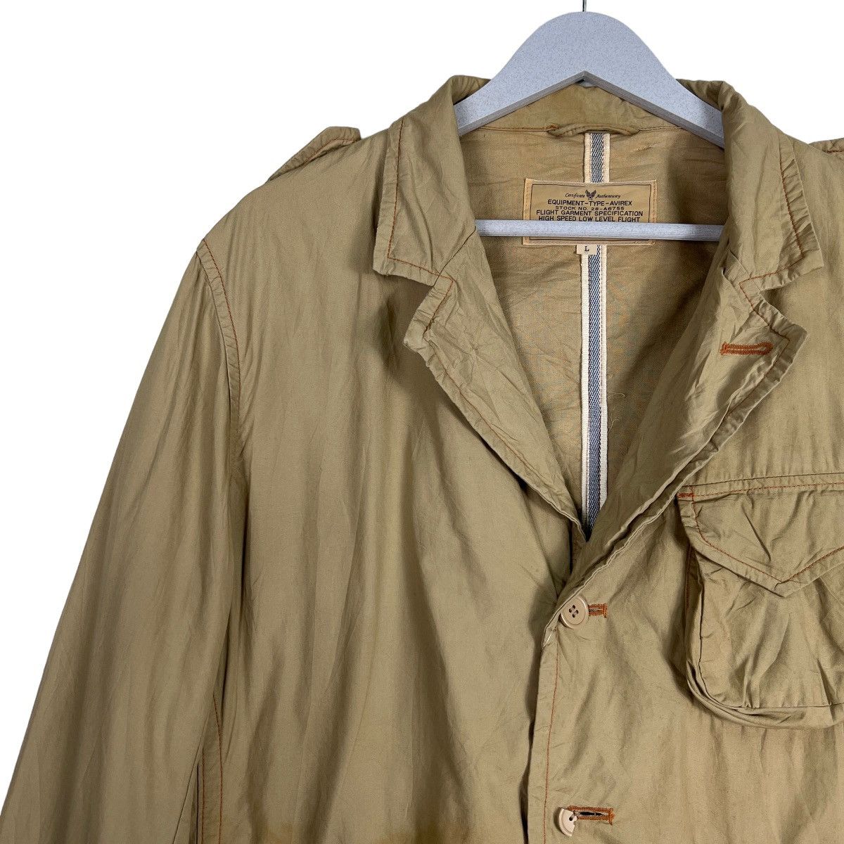 Avirex 🔥 AVIREX MILITARY CHORE JACKET Size US L / EU 52-54 / 3 - 7 Thumbnail