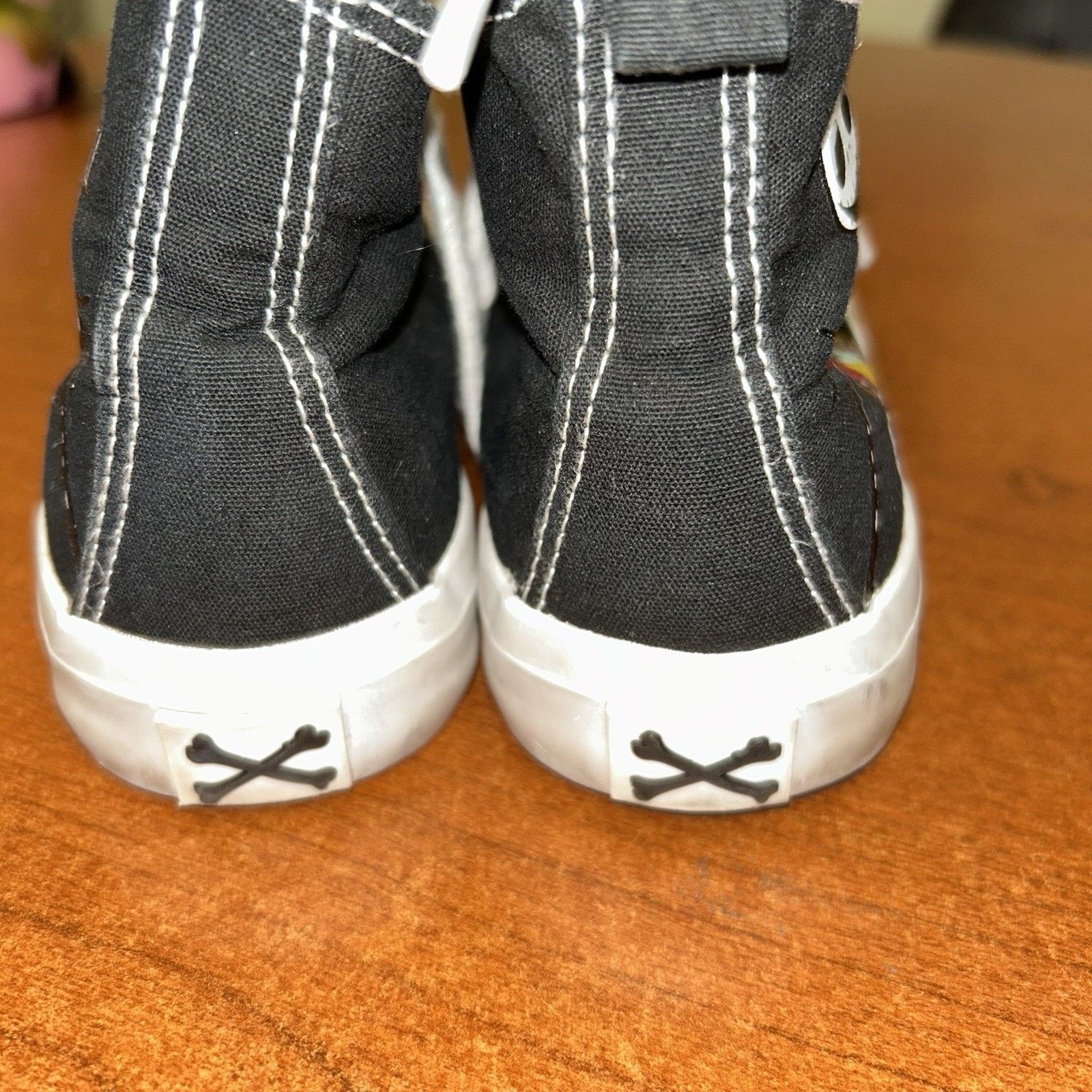 Disney Disney Nightmare Before Xmas High Top Sneaker Jack♡Sally sz1 Size US 4 / IT 34 - 5 Thumbnail
