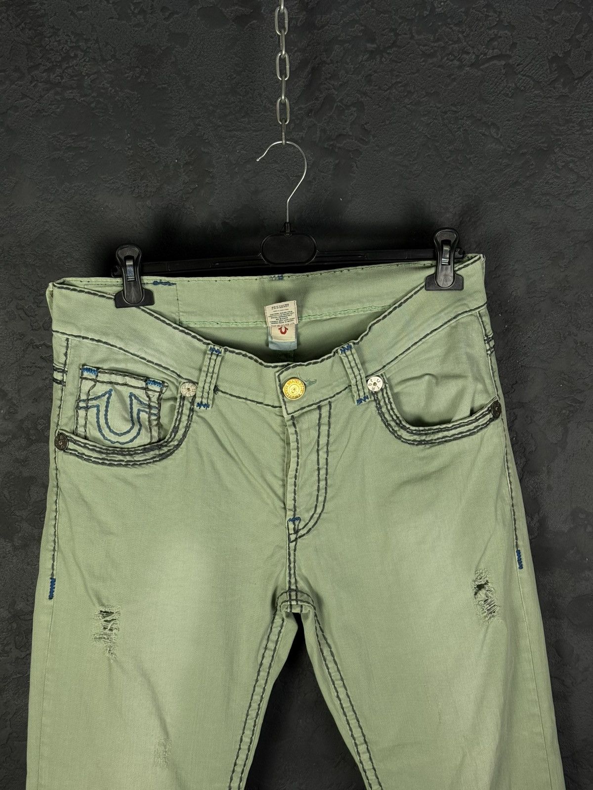 True Religion True Religion Ricky Super T Jeans Size US 36 / EU 52 - 2 Thumbnail