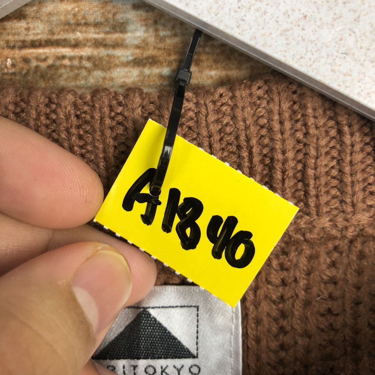Vintage Abi Tokyo Brown vintage Knitwear #A1840 Size M / US 6-8 / IT 42-44 - 10 Thumbnail