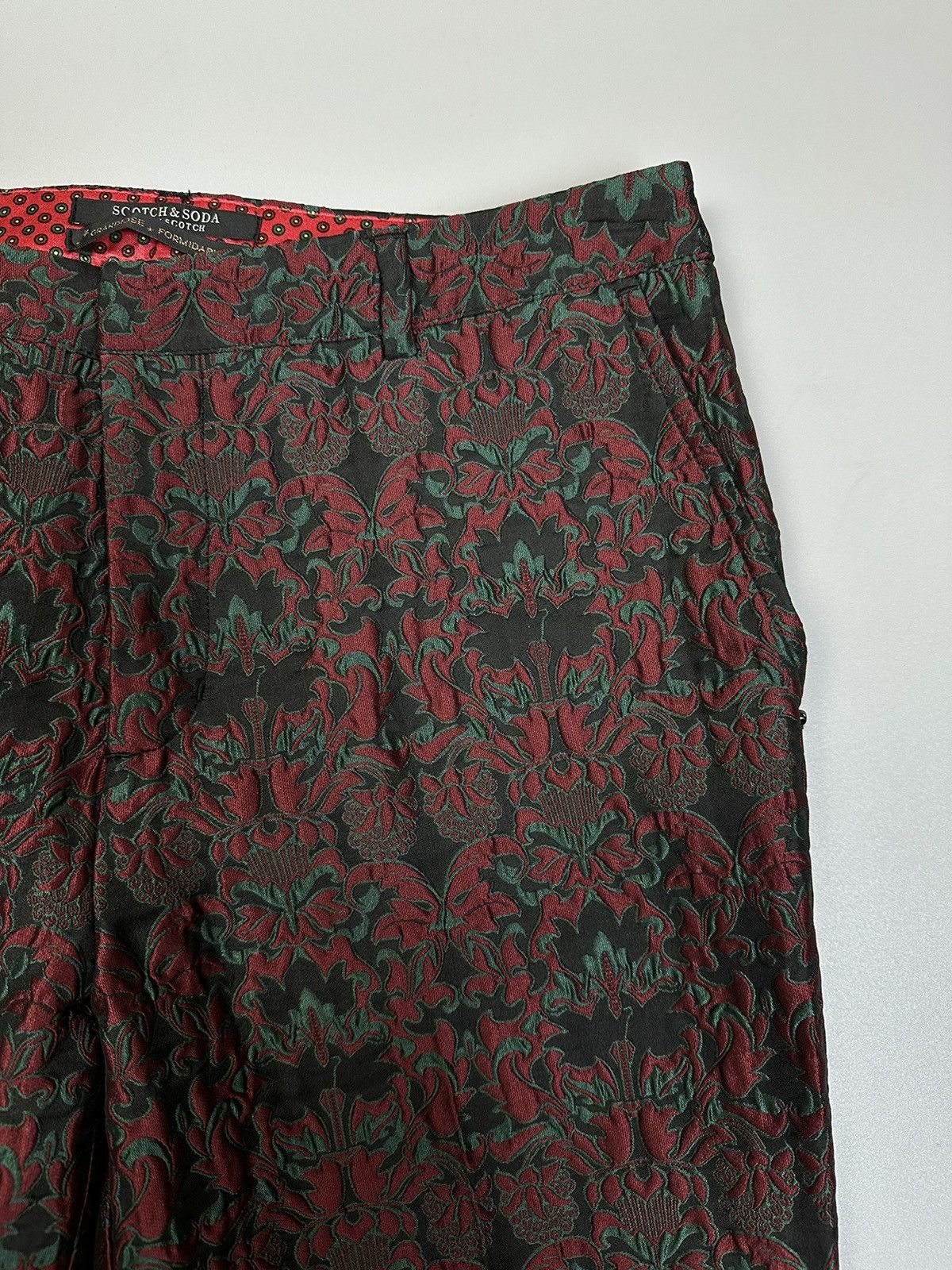 Scotch & Soda Formal trousers ornaments pattern by Scotch&Soda 140720-17 Size 31" - 2 Thumbnail
