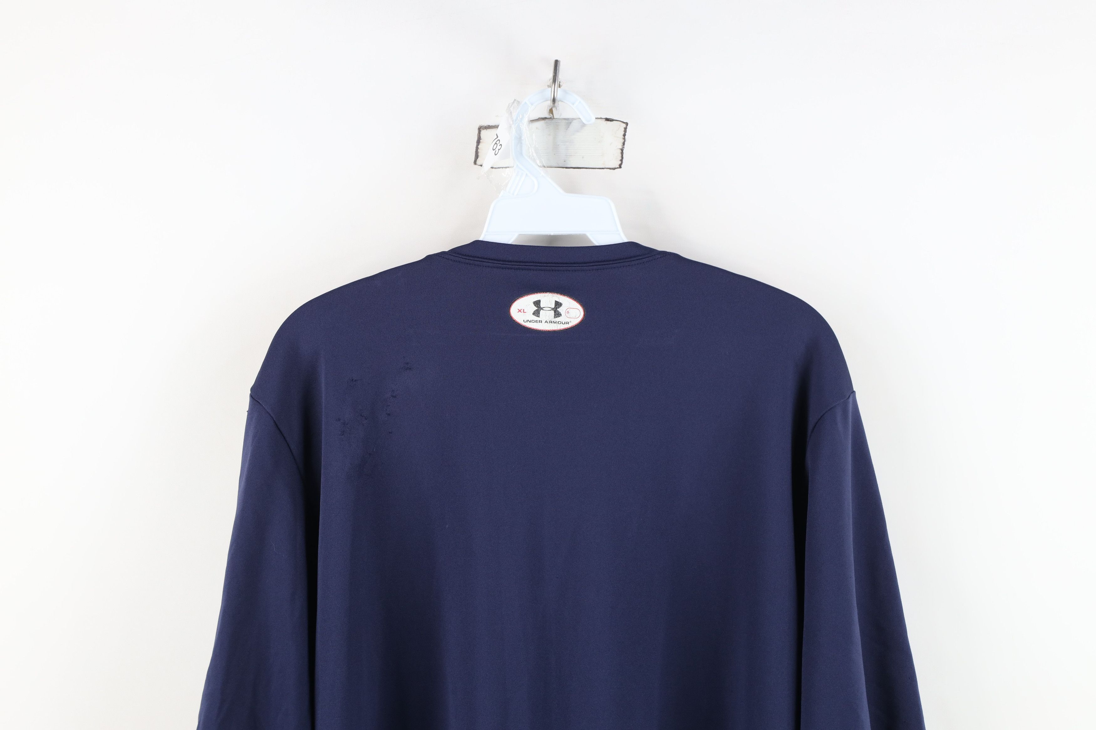 Under Armour AS IS Under Armour Loose HeatGear Training Gym T-Shirt Blue Size US XL / EU 56 / 4 - 14 Thumbnail