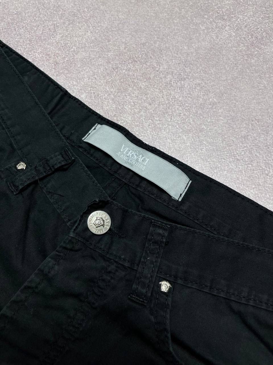 Versace Vintage Versace Medusa Baggy Jeans Y2K 34 Size US 34 / EU 50 - 6 Thumbnail