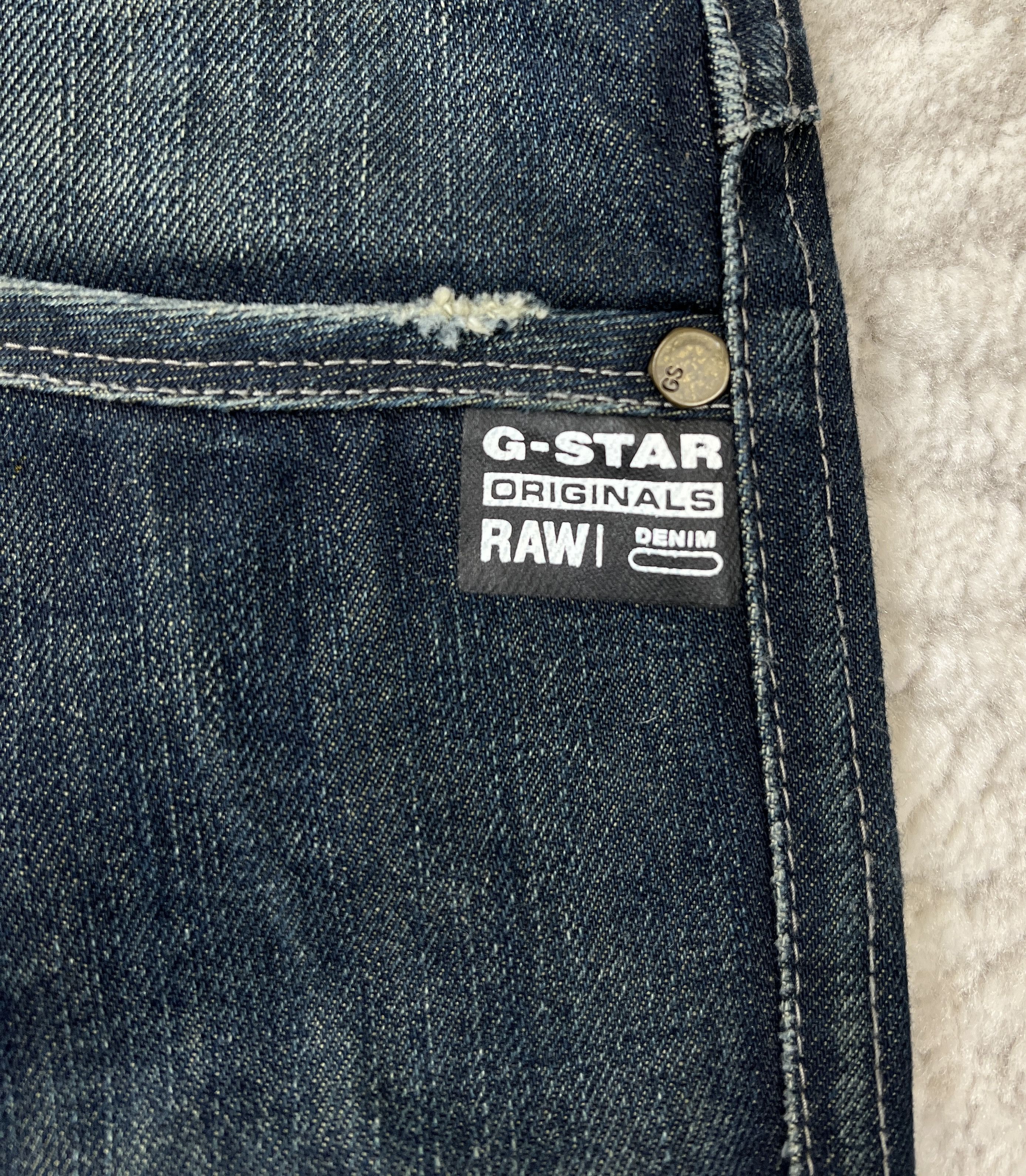 G-Star G-Star RAW Navy Jack Loose Tapered Jeans - Raw Denim 32 Size US 32 / EU 48 - 11 Thumbnail