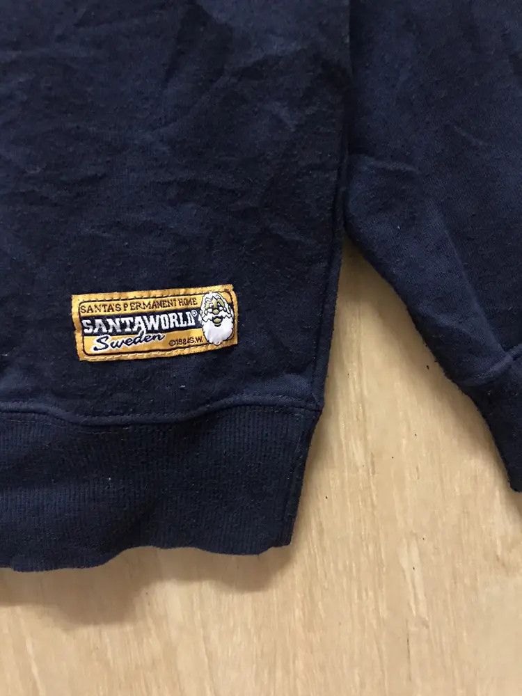 Vintage Vintage Santaworld Sweden Halfzipper Sweatshirts Size US M / EU 48-50 / 2 - 4 Thumbnail
