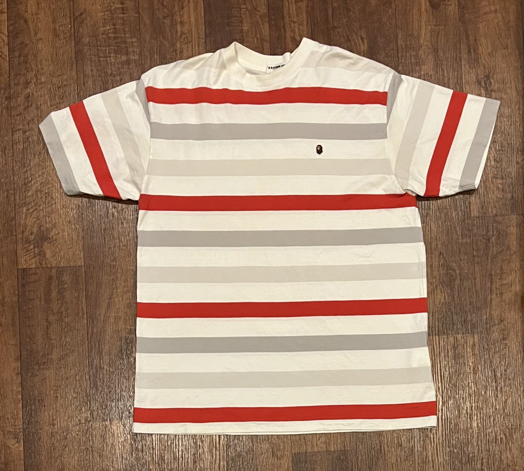 Bape Bape logo tee shirt Size US XL / EU 56 / 4 - 1 Thumbnail