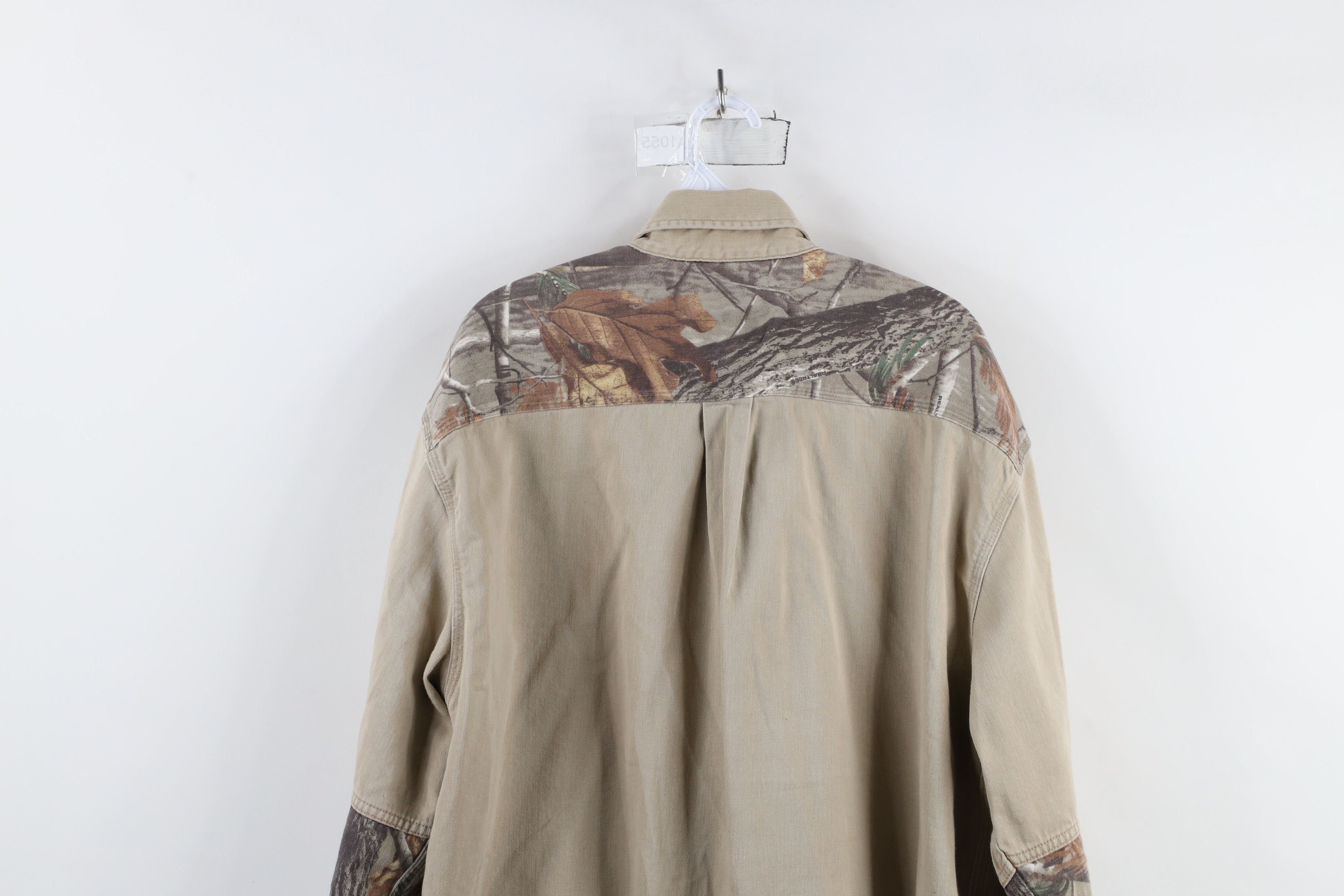 Vintage Vintage Tyndale FR Flame Resistant Camouflage Button Shirt Size US XL / EU 56 / 4 - 17 Thumbnail