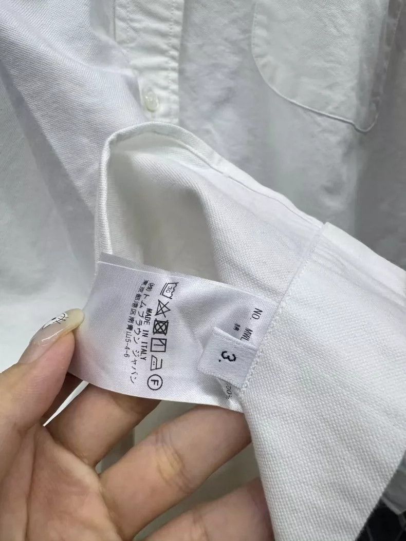 Thom Browne Thom Browne Oxford long-sleeved shirts Size US L / EU 52-54 / 3 - 6 Thumbnail
