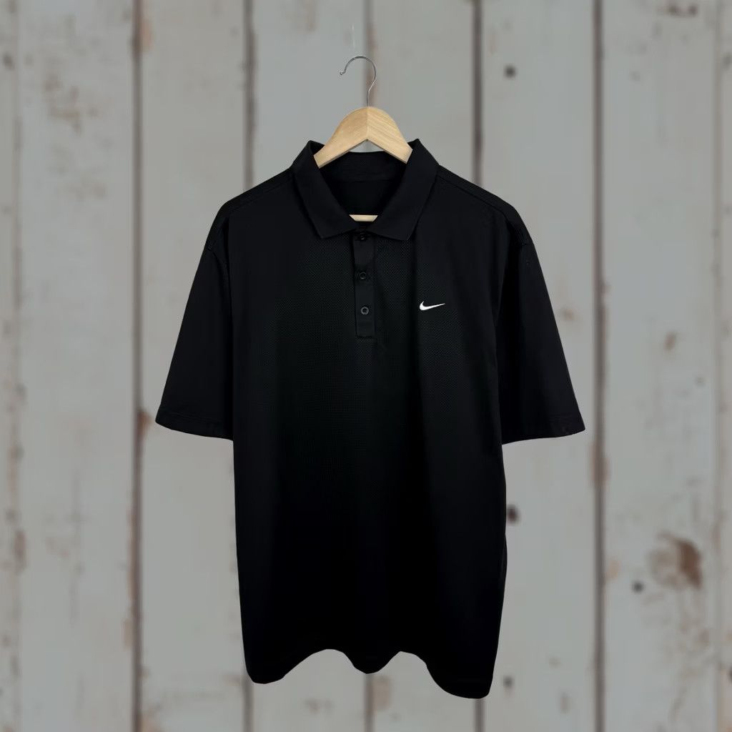Nike Vintage Nike Striped Polo T-Shirt Y2K | Grailed