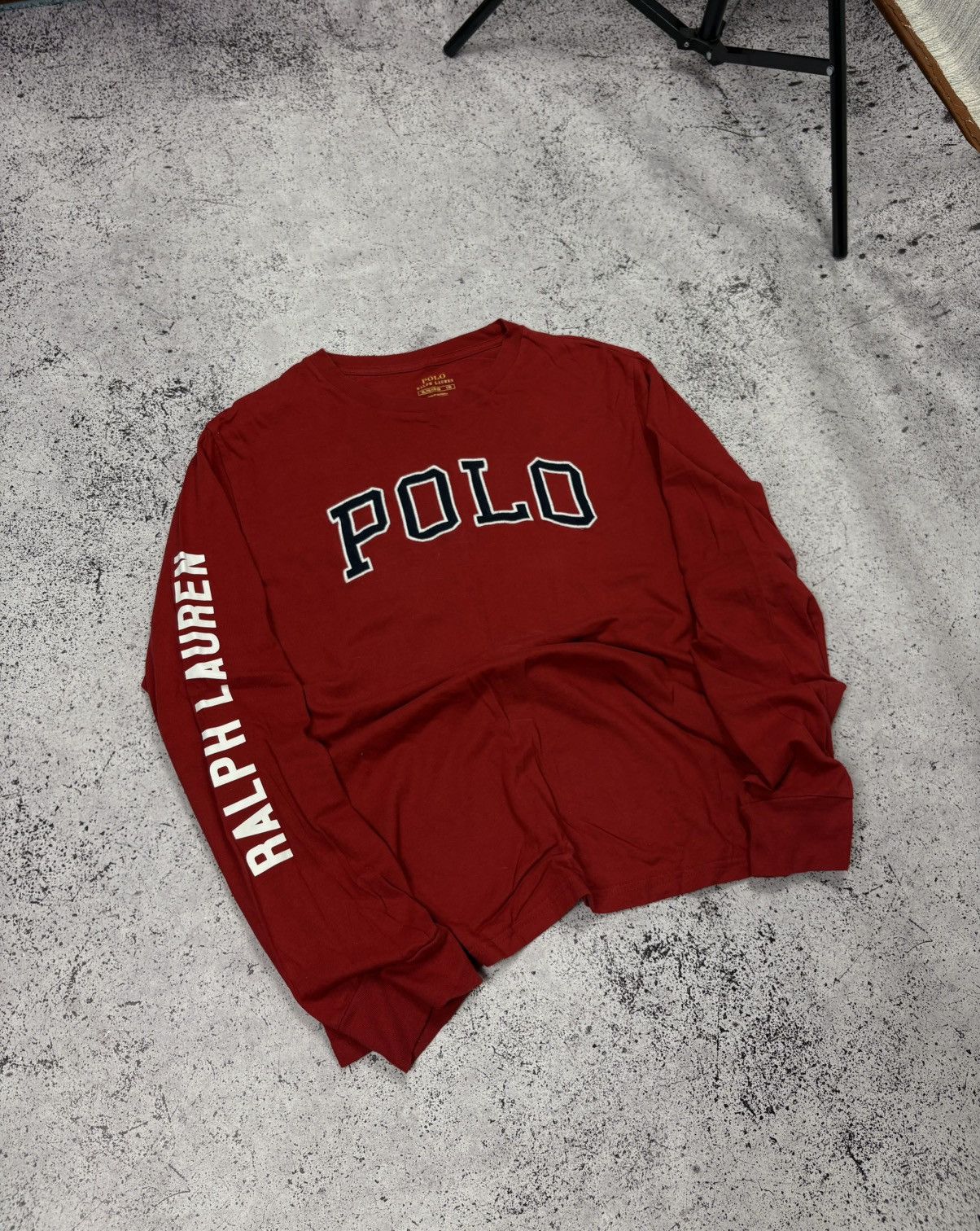 Polo Ralph Lauren Ralph Lauren Club Multiprint Longsleeve Polo Logo shirt Size US XL / EU 56 / 4 - 1 Thumbnail