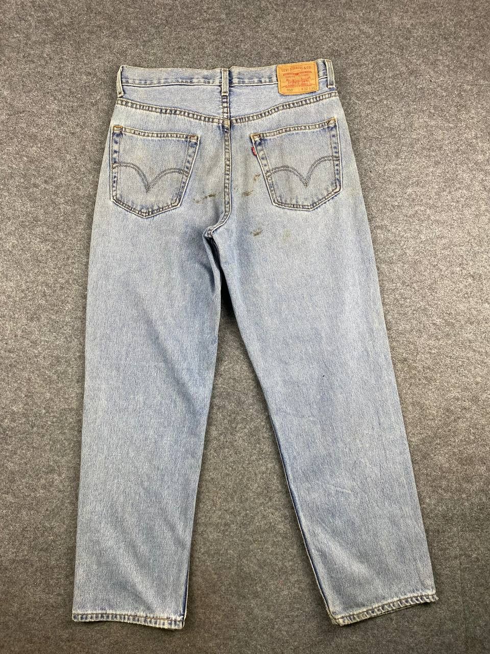 Levi's vintage levis 550 relaxed fit denim nice design Size US 34 / EU 50 - 1 Thumbnail