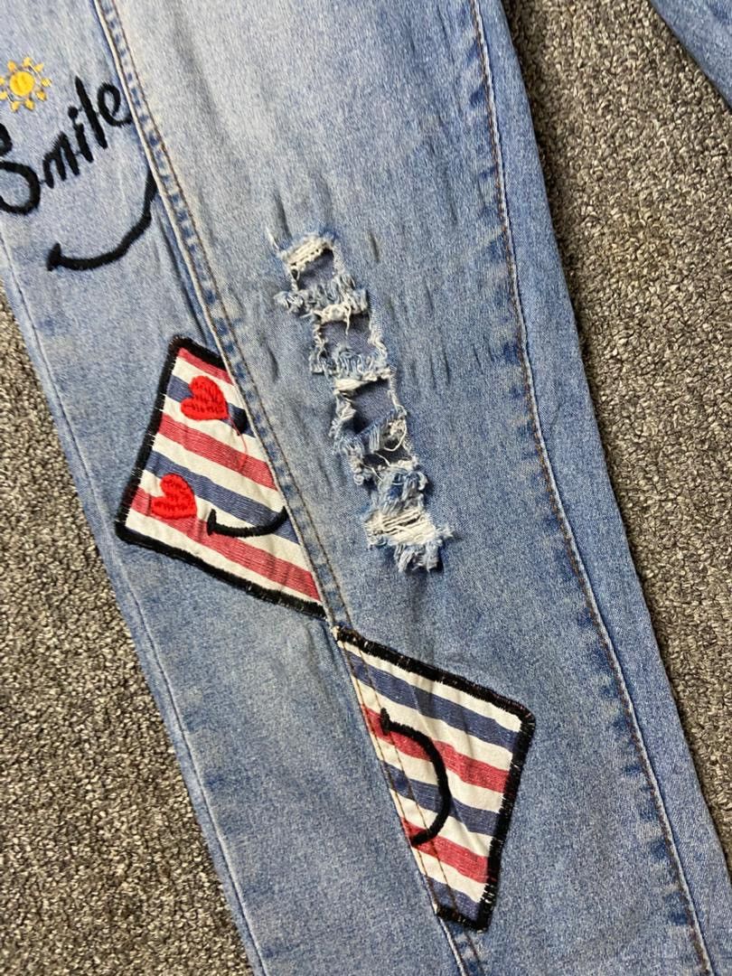 Japanese Brand Japanese Brand KOJI Elastic Waist Distressed Jeans (197) Size US 28 / EU 44 - 10 Thumbnail