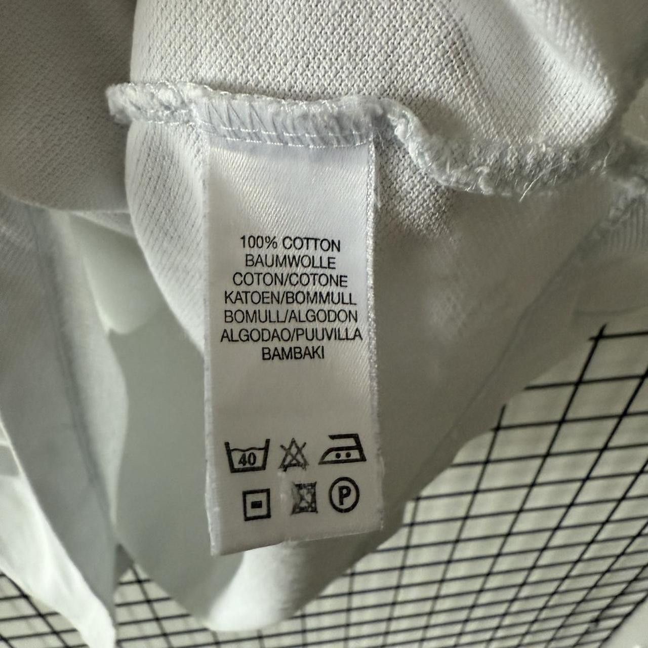 Burberry Burberry Nova Check Collar Polo Shirt White Size US XL / EU 56 / 4 - 5 Thumbnail