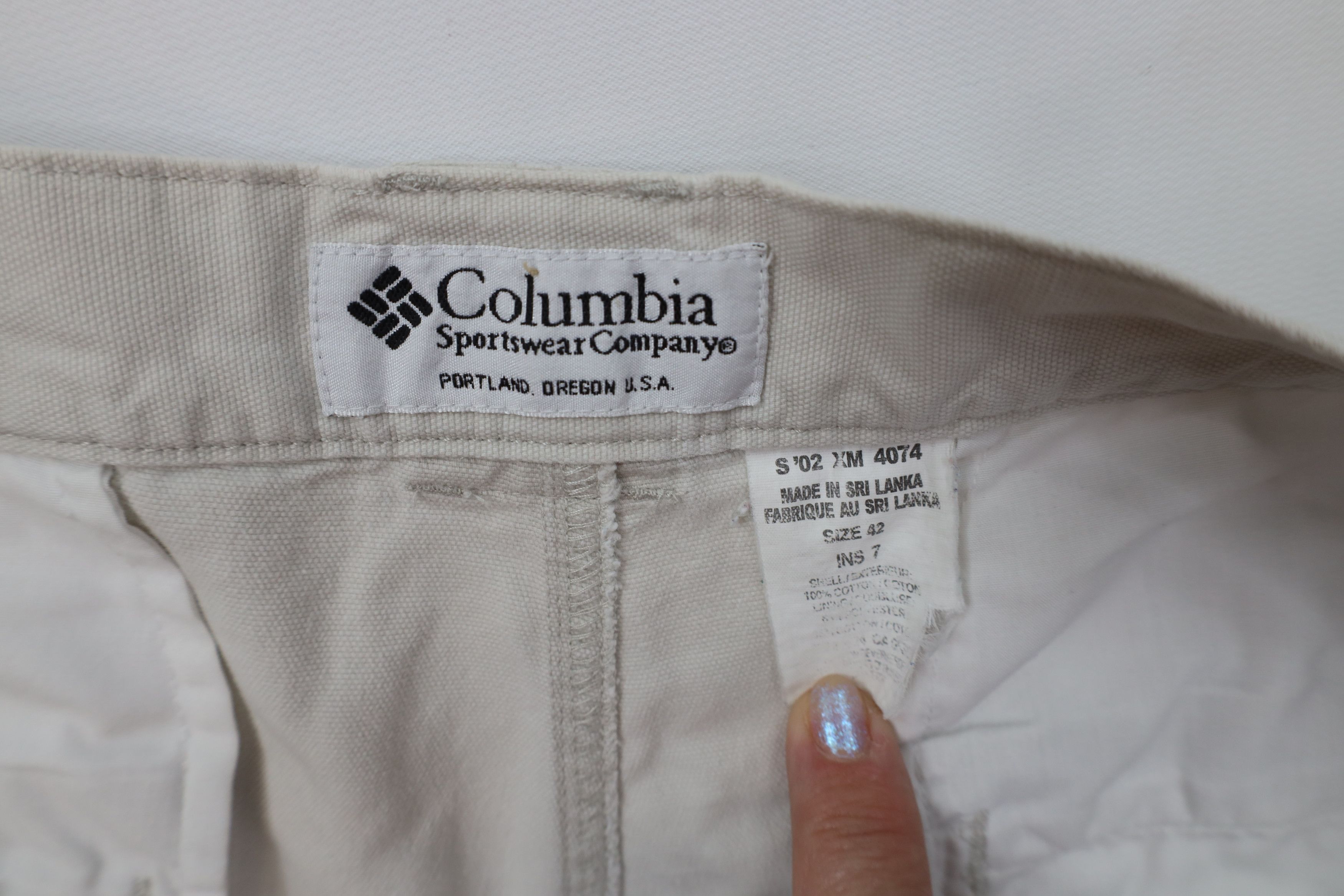 Columbia Vintage Y2K 2002 Columbia Knee Trekking Hiking Cargo Shorts Size US 36 / EU 52 - 10 Thumbnail