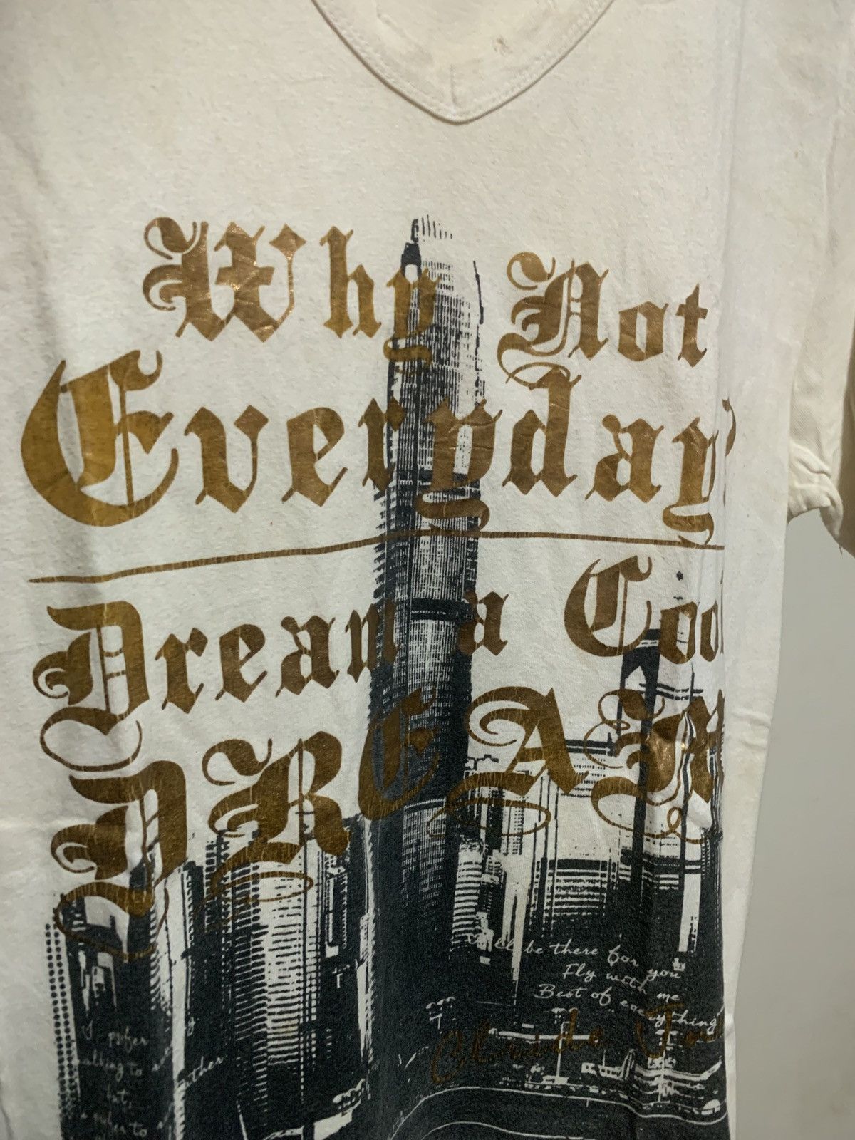 If Six Was Nine Clride Poem City Vlone ERD Vale Style Tee Shirt Size US M / EU 48-50 / 2 - 8 Thumbnail