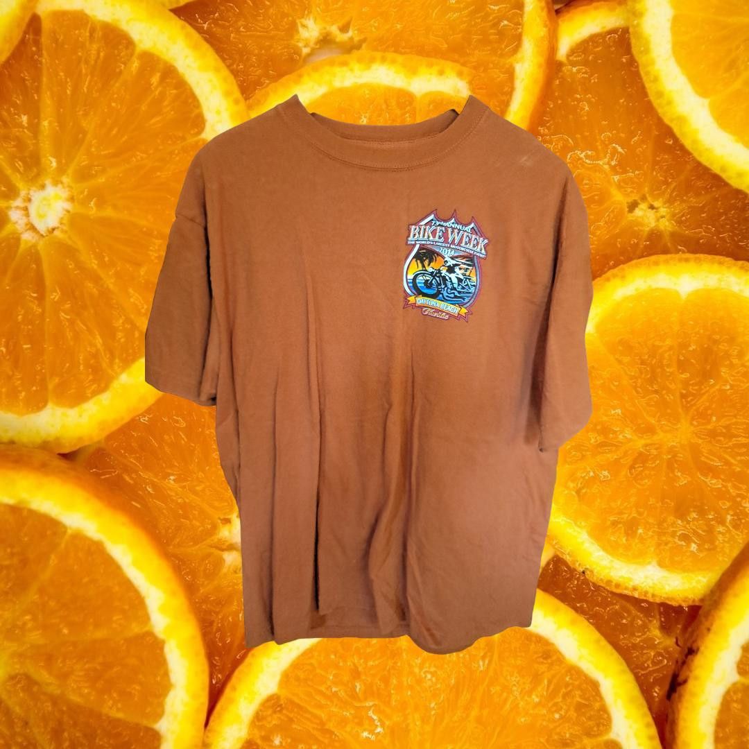 Other Daytona Bike Week 2014 Orange Shirt Size XL Size US XL / EU 56 / 4 - 1 Thumbnail