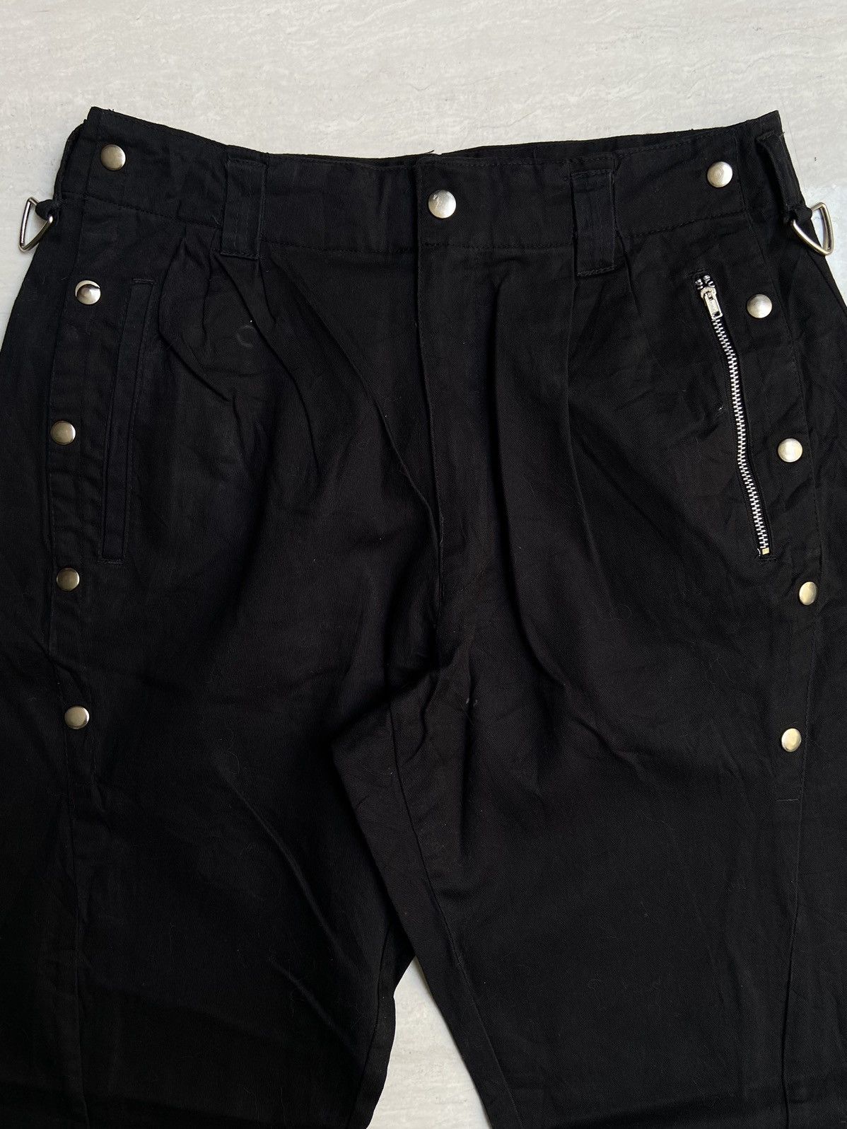 Designer NEO BLOOD TOKYO Black Long Pants Size US 28 / EU 44 - 2 Thumbnail