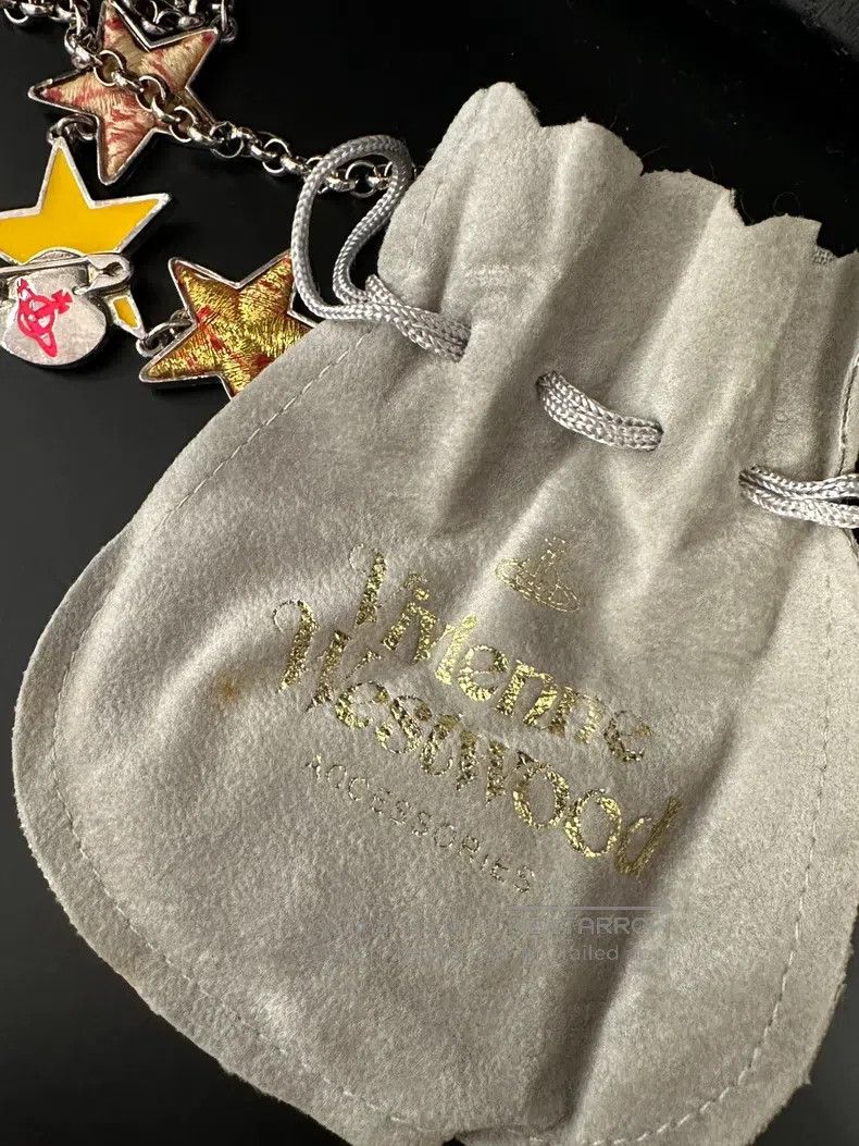 Vivienne Westwood Vivienne Westwood Star brooch - woven Saturn necklace Size ONE SIZE - 6 Thumbnail