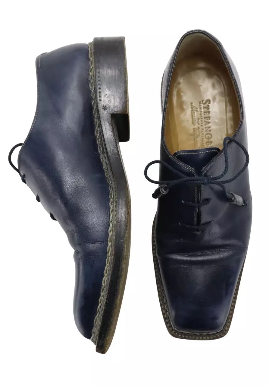 Other Stefanobi by Mauro Volponi Shoes Men's UK 9.5 Rigid Leather Size US 10.5 / EU 43-44 - 2 Thumbnail