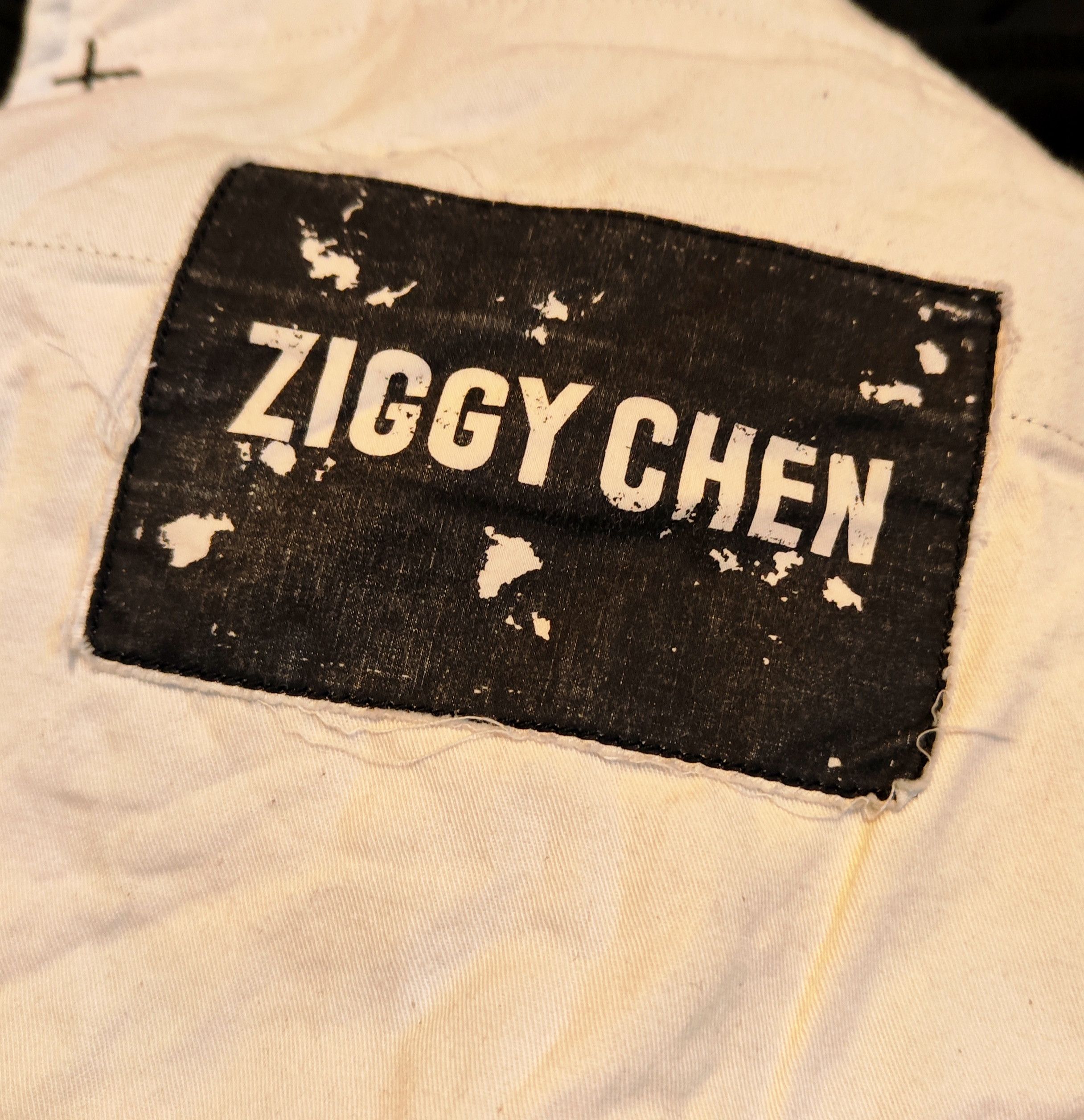 Ziggy Chen Mixed cloth contrast pants.Like Uma Wang or Elema Dawson Size US 32 / EU 48 - 8 Thumbnail