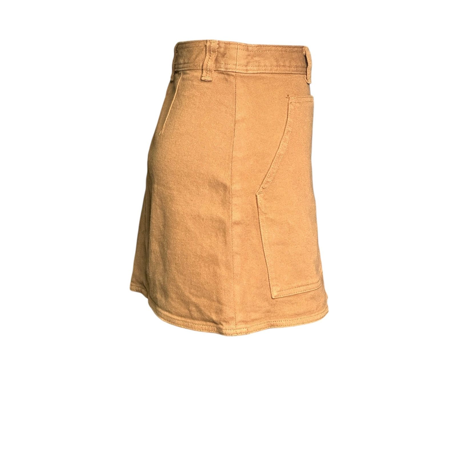 Aritzia Wilfred Free brown denim mini skirt size 0 Size 25" / US 0 / IT 36 - 11 Thumbnail