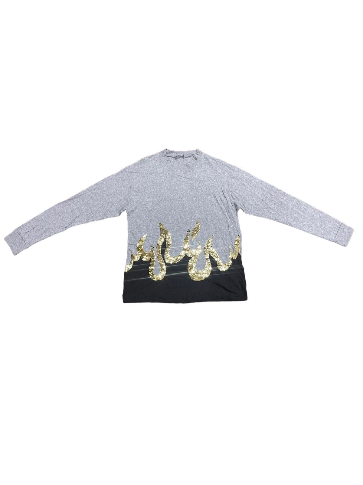 Diesel × Diesel Black Gold Diesel Gold Fire Flames Shirts Size US M / EU 48-50 / 2 - 9 Thumbnail