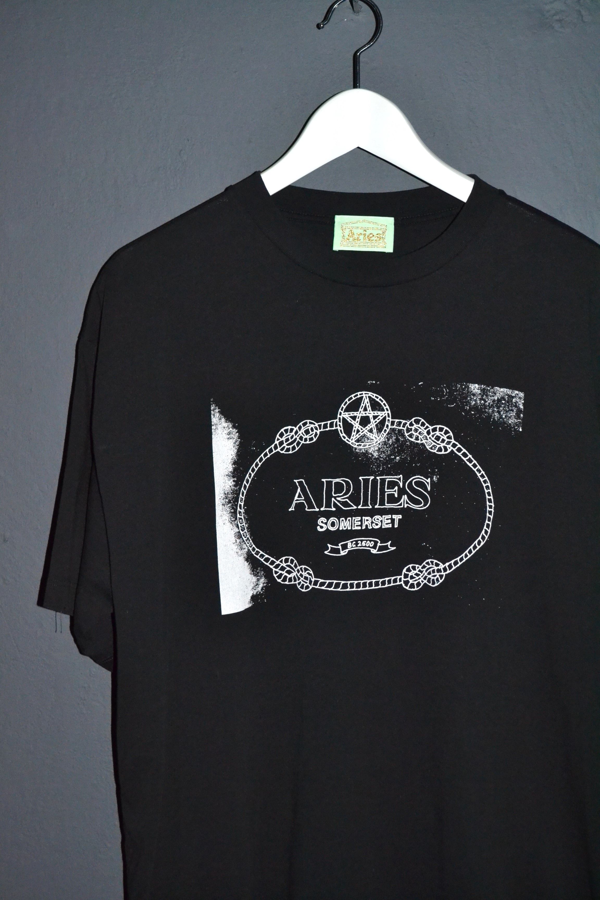 Aries Aries Wiccan Ring-Print Cotton t-shirt L Italy Size US L / EU 52-54 / 3 - 3 Thumbnail
