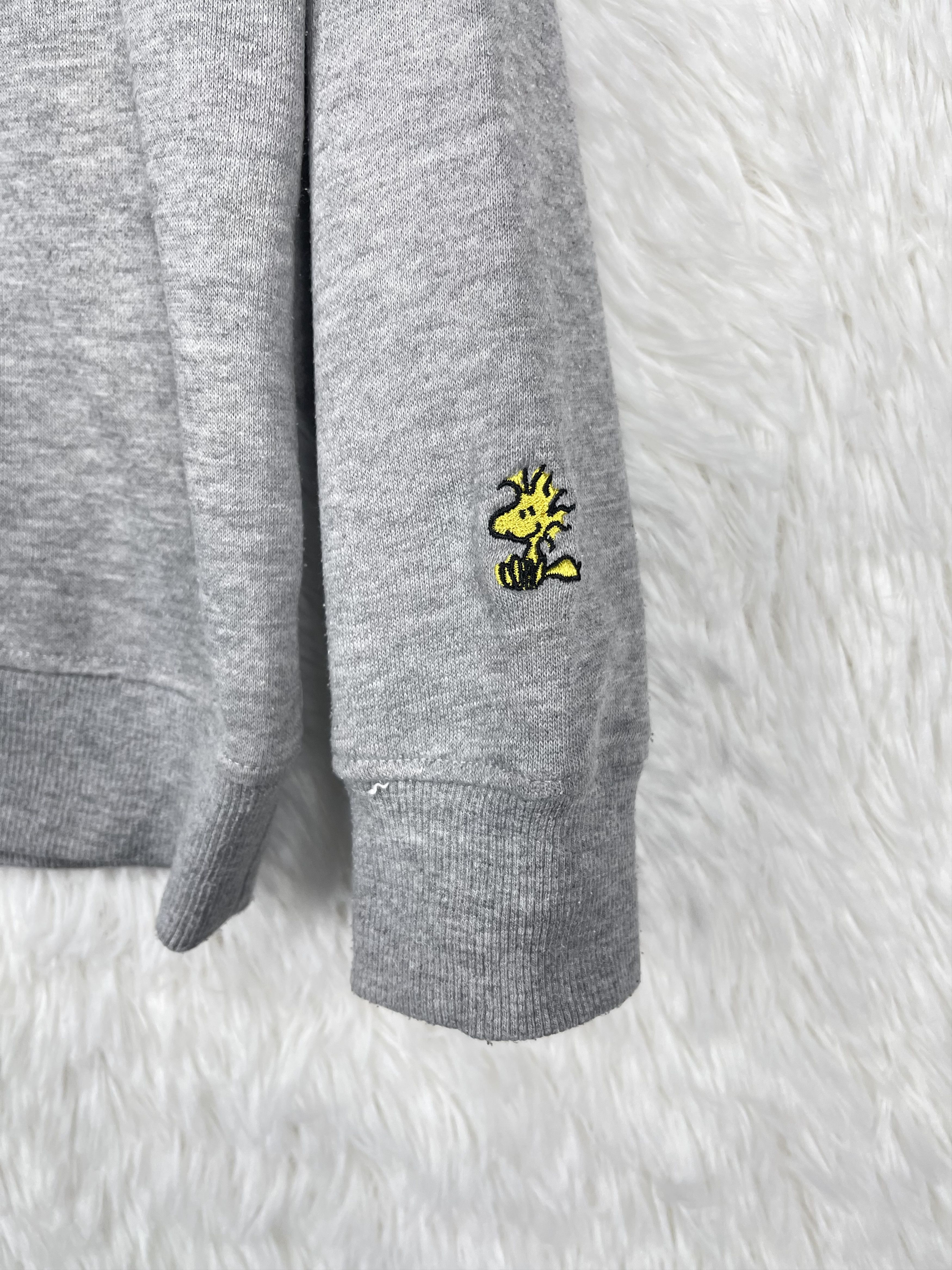 Peanuts Vintage Peanuts Snoopy Hoodie Woodstock Embroidery AS0029 Size US S / EU 44-46 / 1 - 8 Thumbnail