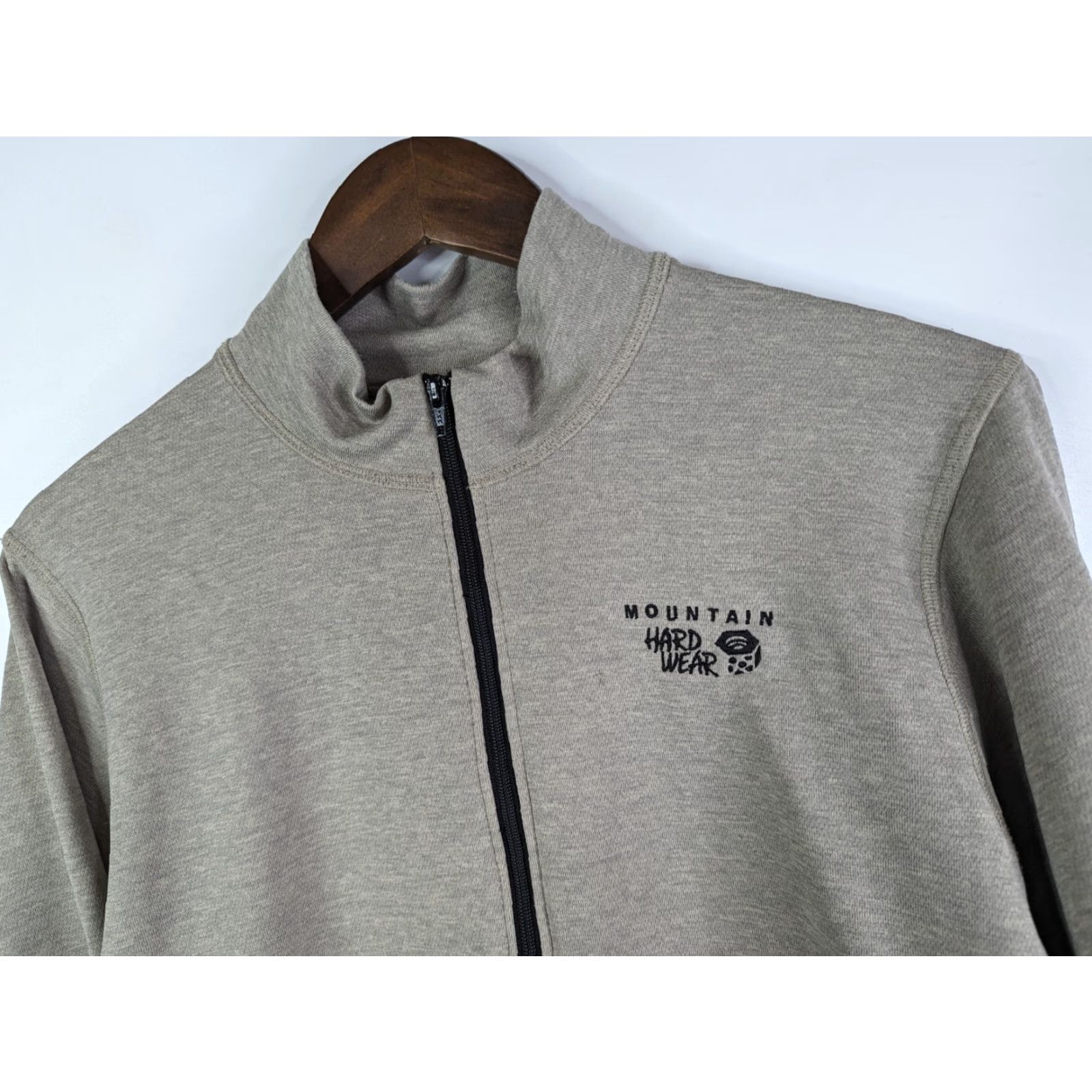 Mountain Hardwear Mountain Hardwear Tweed Half Zip Pullover Shirt Mens Size M Beige 100% Polyester Regular Long Sleeve Tie Logo Classic Sweater Vintage No N/A Size US M / EU 48-50 / 2 - 2 Thumbnail