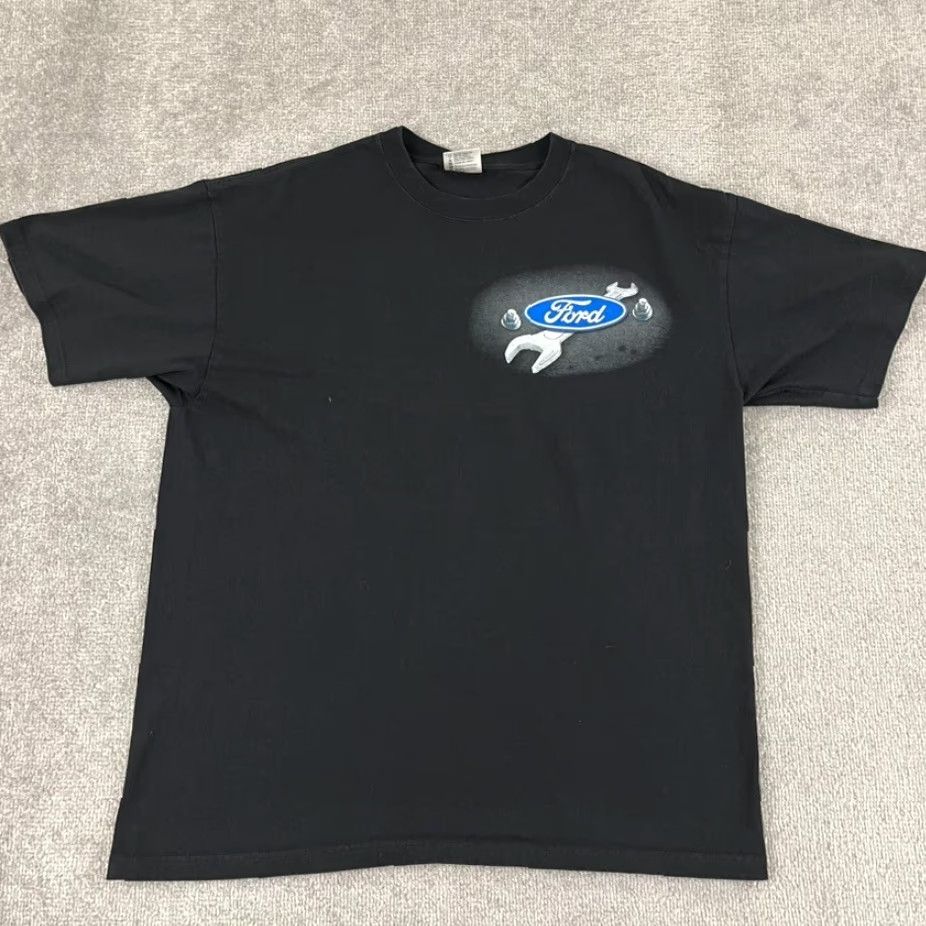Chase Authentics VINTAGE Chase Authentics NASCAR Shirt Mens XL Black Ford Strong Graphic Tee Racing Retro Y2K Size US XL / EU 56 / 4 - 2 Thumbnail