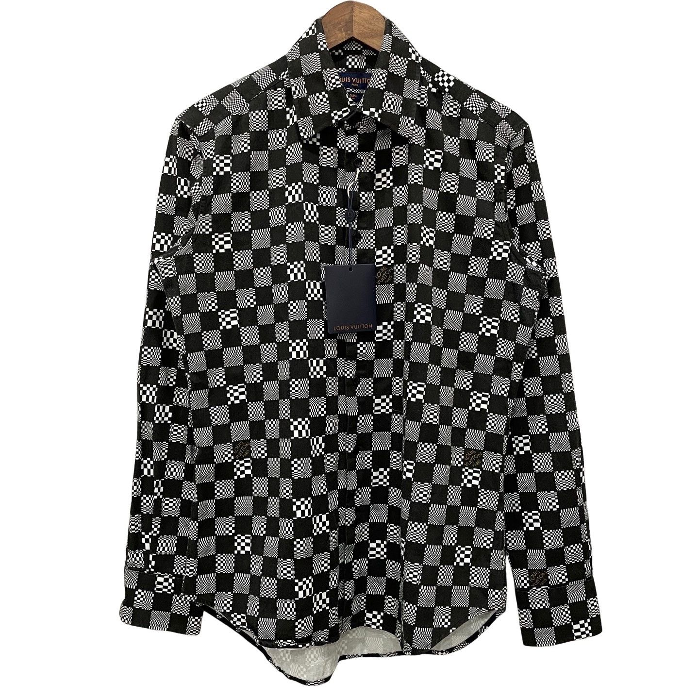 Louis Vuitton Louis Vuitton Damier Checkered Shirt Size M Size US M / EU 48-50 / 2 - 1 Thumbnail