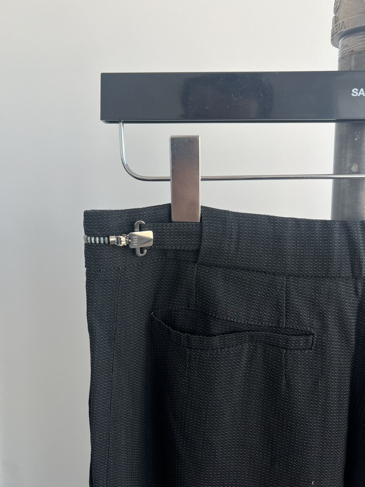 Ann Demeulemeester 90s Zipper-Waist Trousers Size 27" / US 4 / IT 40 - 5 Thumbnail