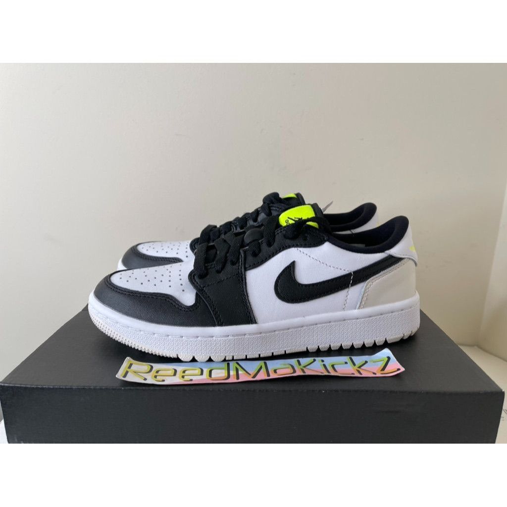 image of Jordan Brand 1 Low Golf White Phantom Volt Mens 5Us Shoes