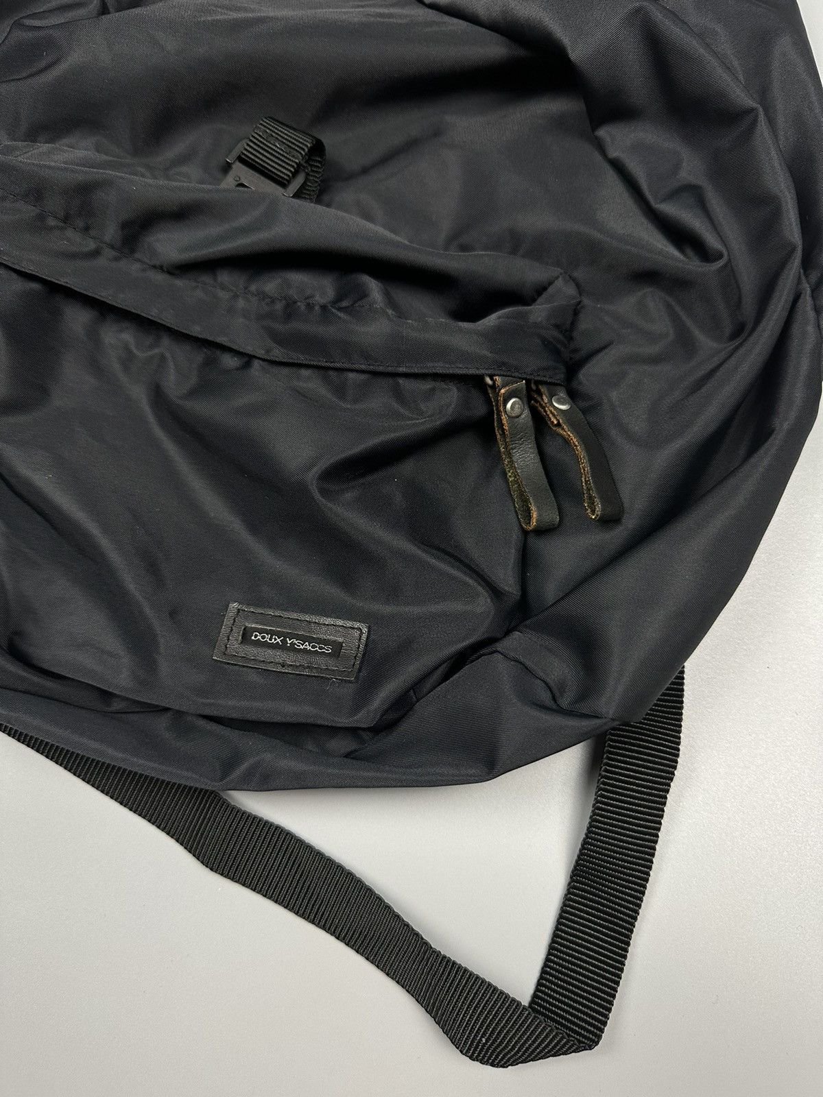 Yohji Yamamoto Yohji Yamamoto Y’saccs Doux Nylon Backpack Size ONE SIZE - 5 Thumbnail